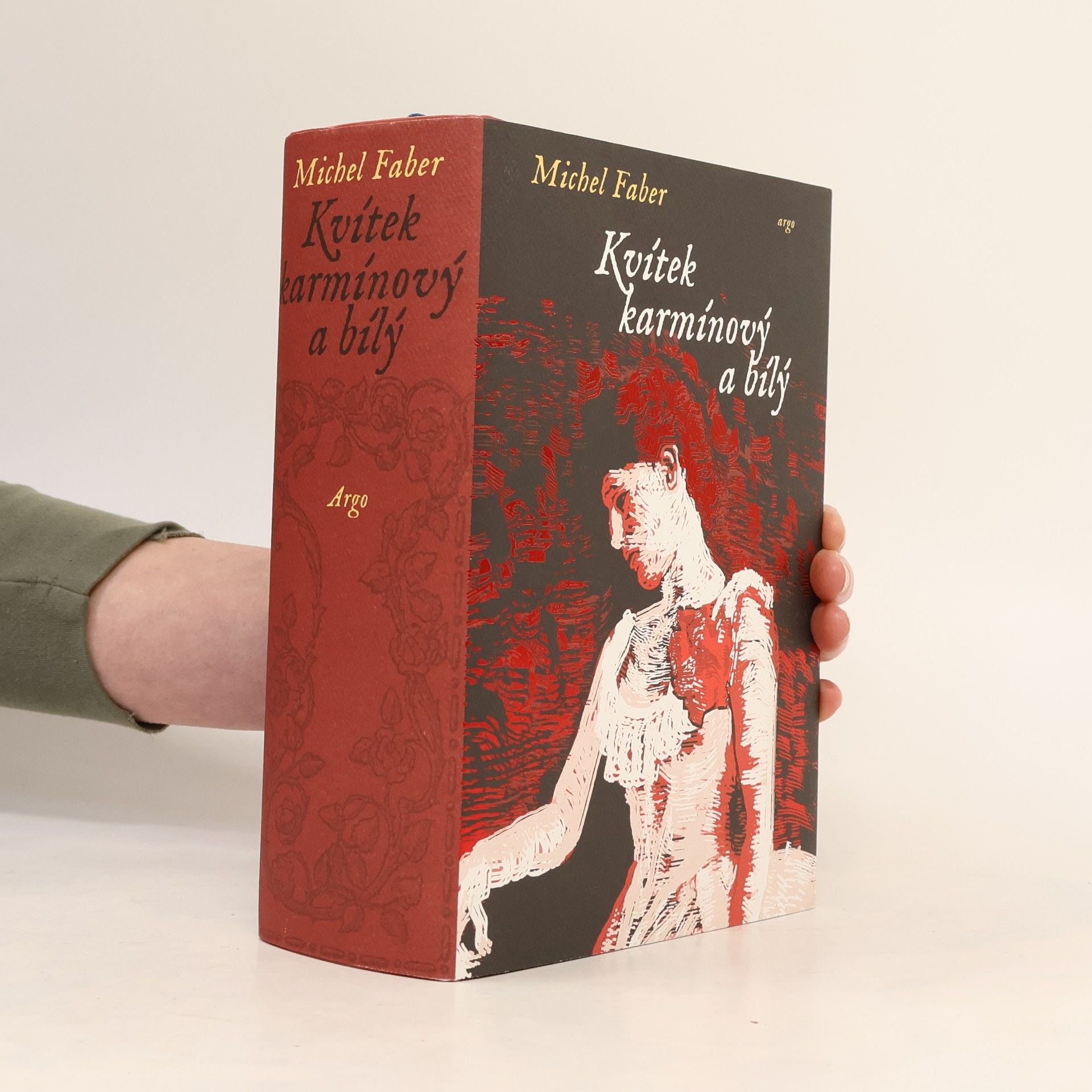 Michel Faber Kvítek karmínový a bílý