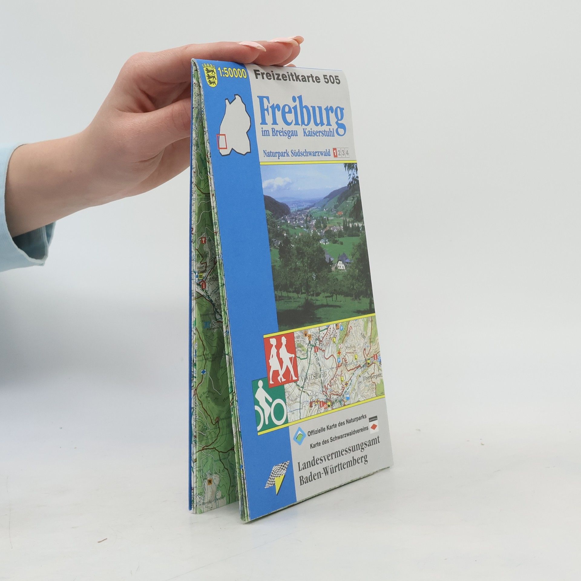 Autorenkollektiv Topographische Freizeitkarte Baden-Württemberg Freiburg im Breisgau, Kaiserstuhl