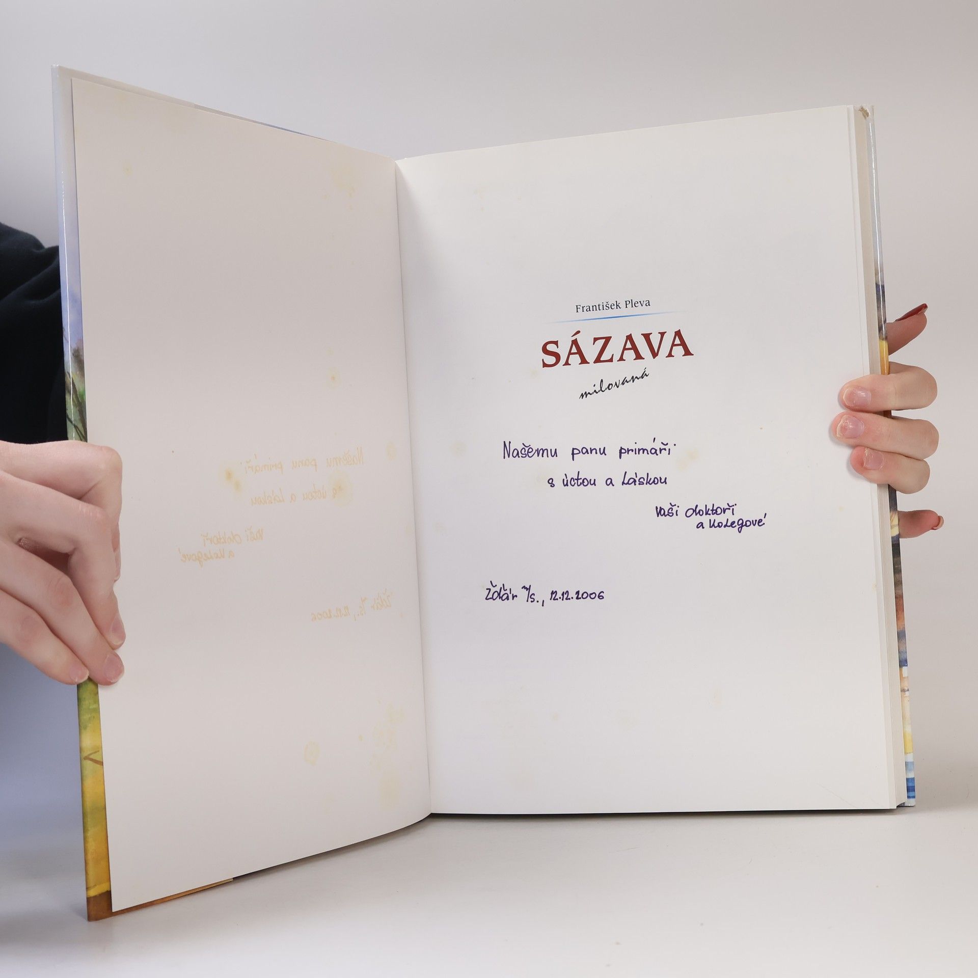 František Pleva Sázava milovaná