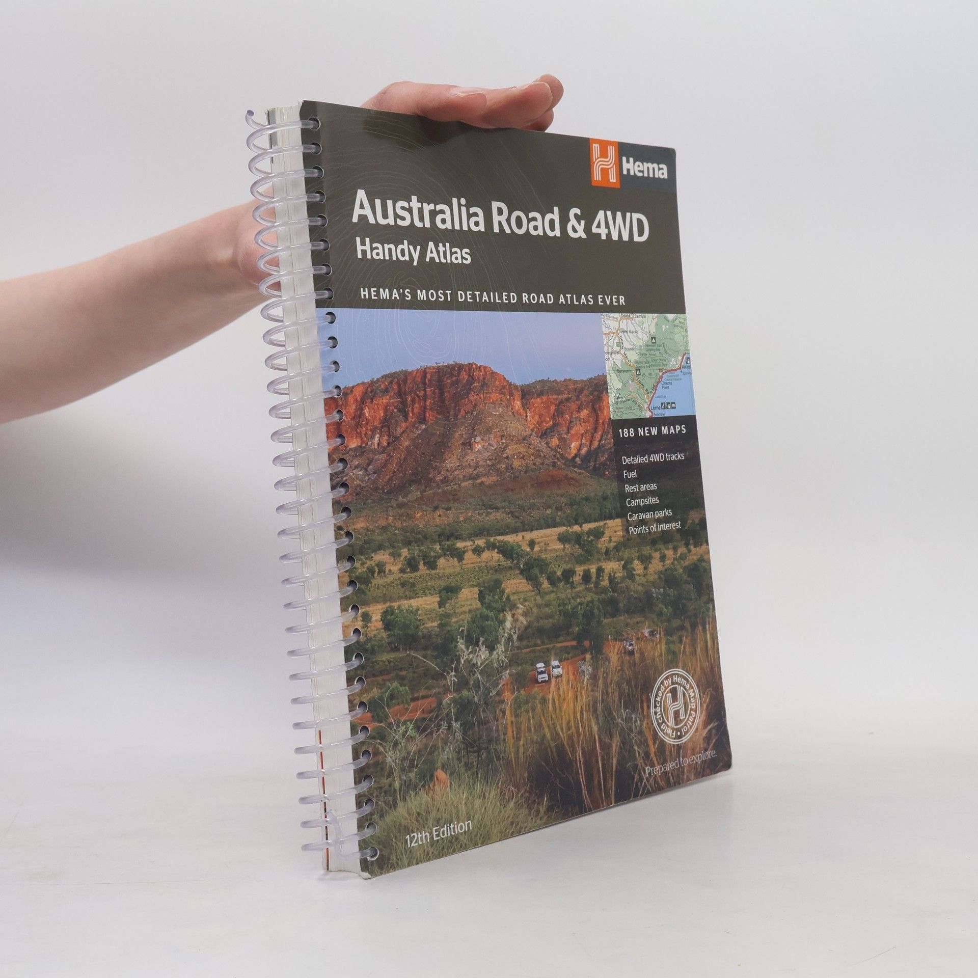 Australia Road and 4WD Handy Atlas - 12th Edition