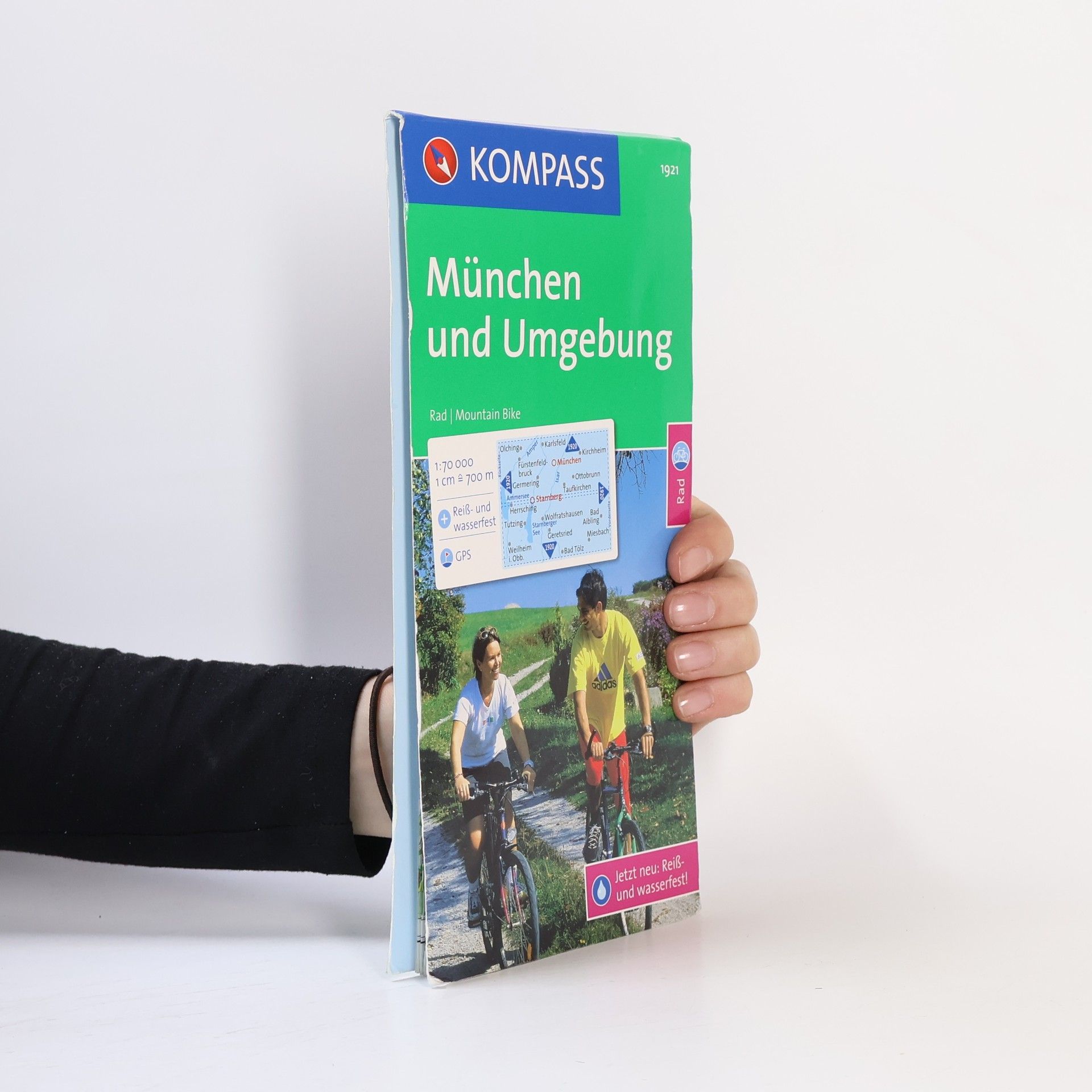 Various authors KOMPASS Fahrradkarte - 1921: München und Umgebung