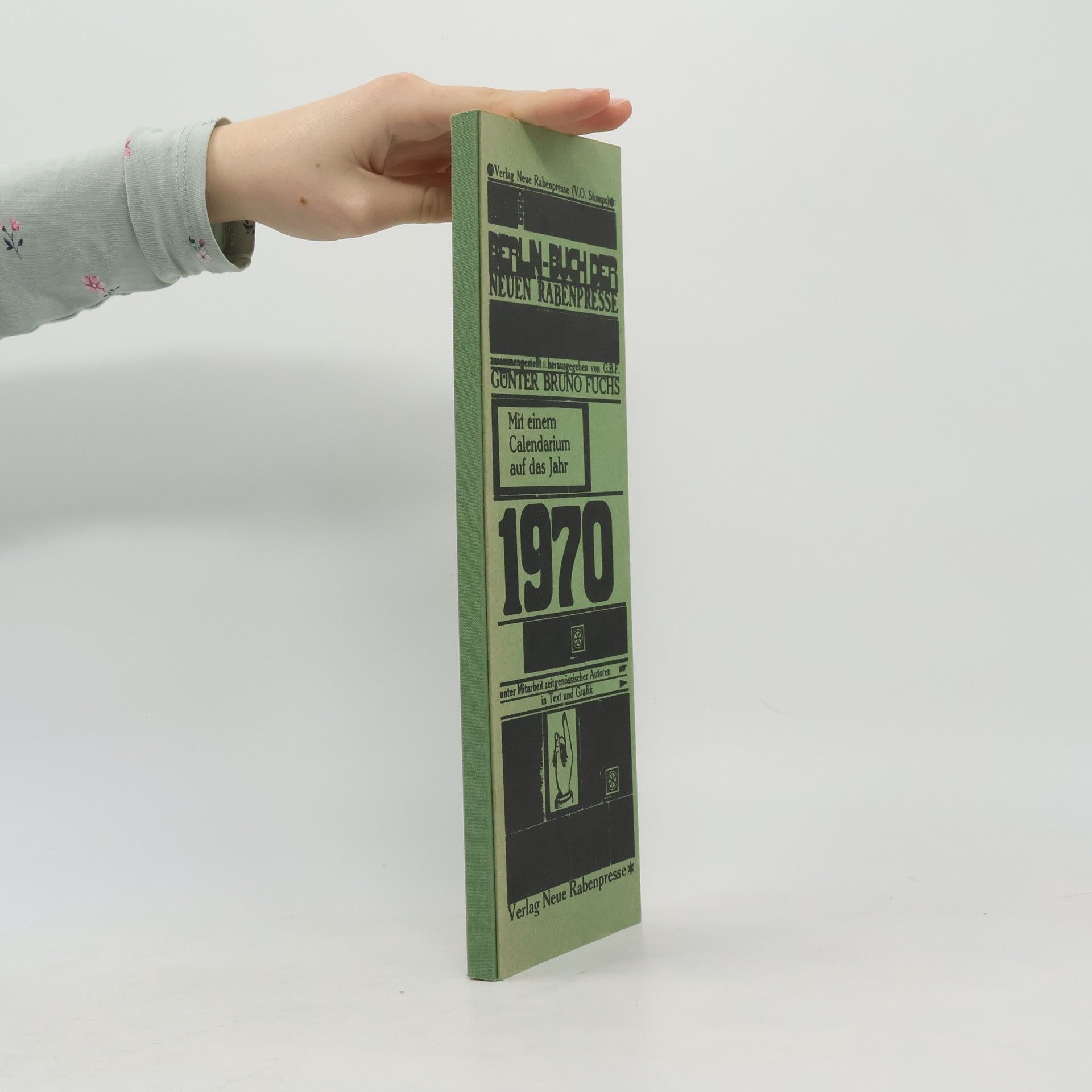 Kolektiv autorů BERLIN-BUCH DER NEUEN RABENPRESSE 1970