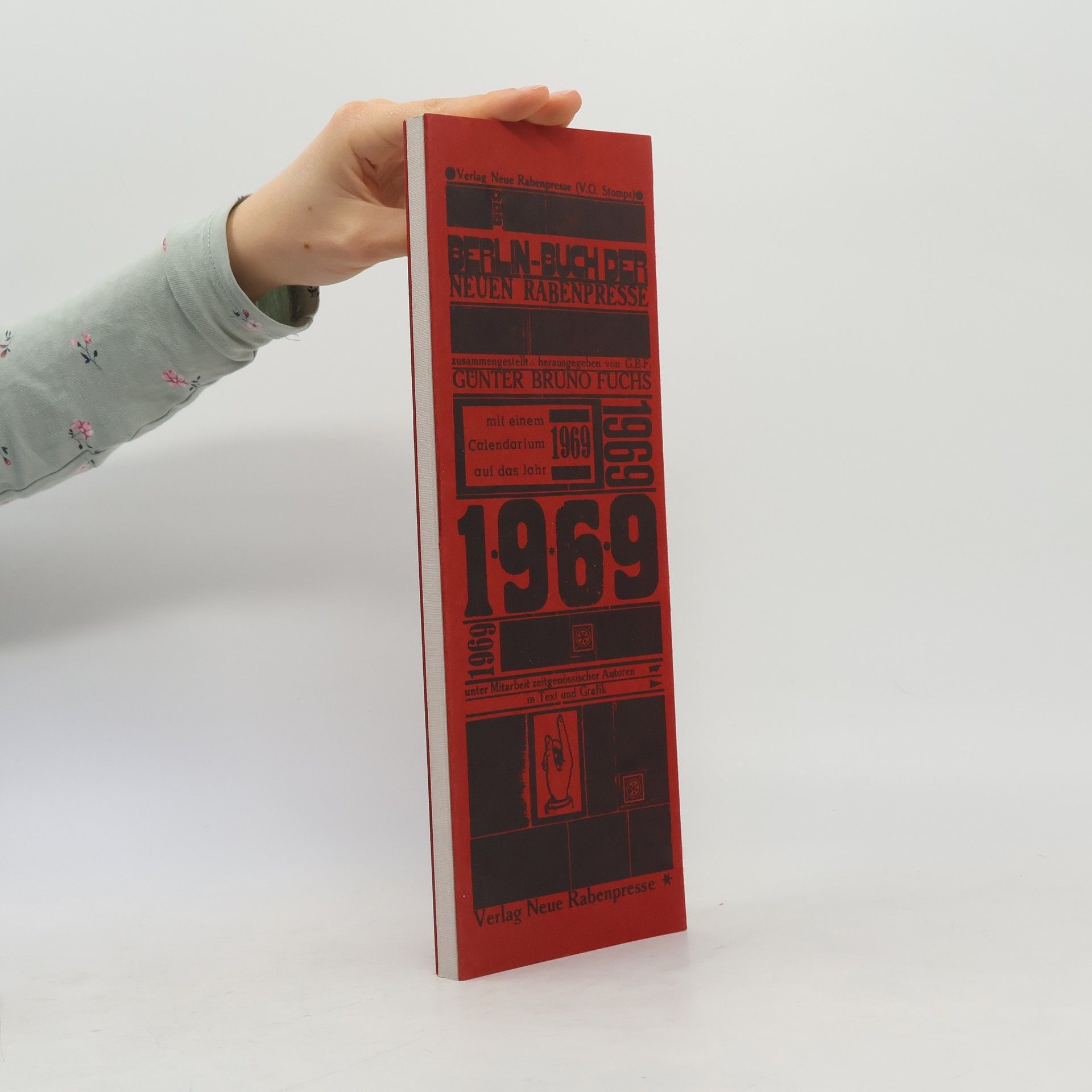 Günter Bruno Fuchs Berlin-Buch der Neuen Rabenpresse