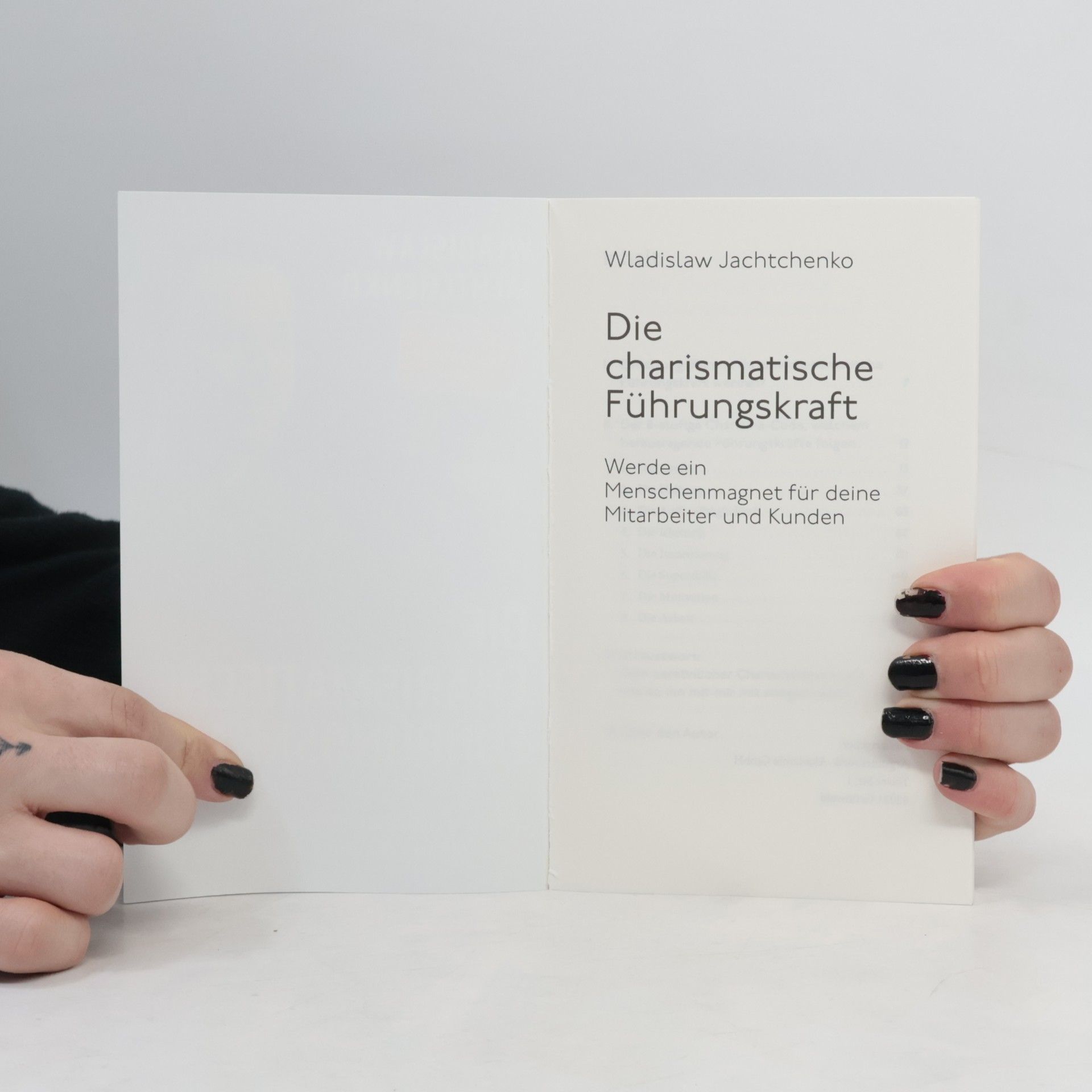 Wladislaw Jachtchenko Die Charismatische Führungskraft