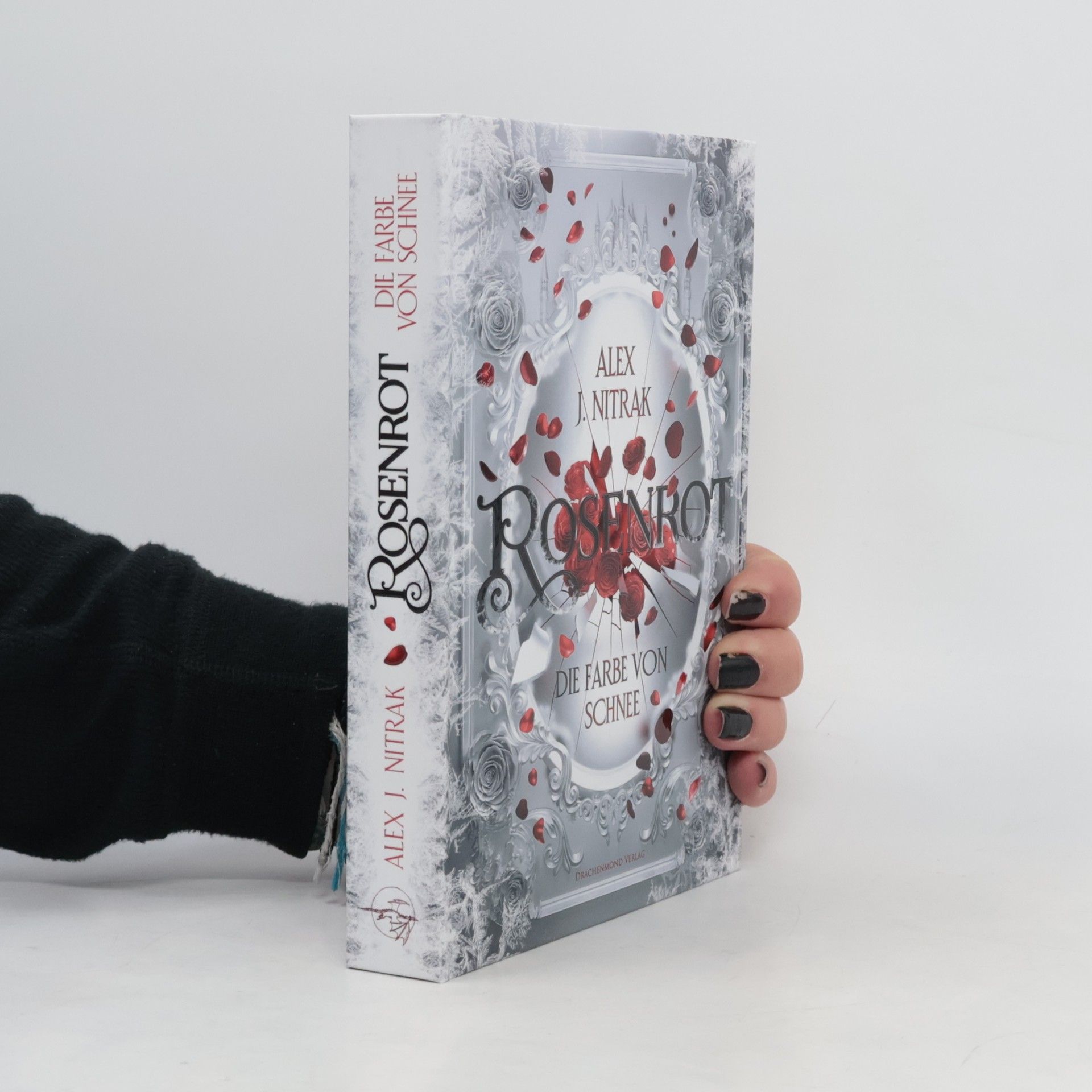 Rosenrot. Die Farbe von Schnee