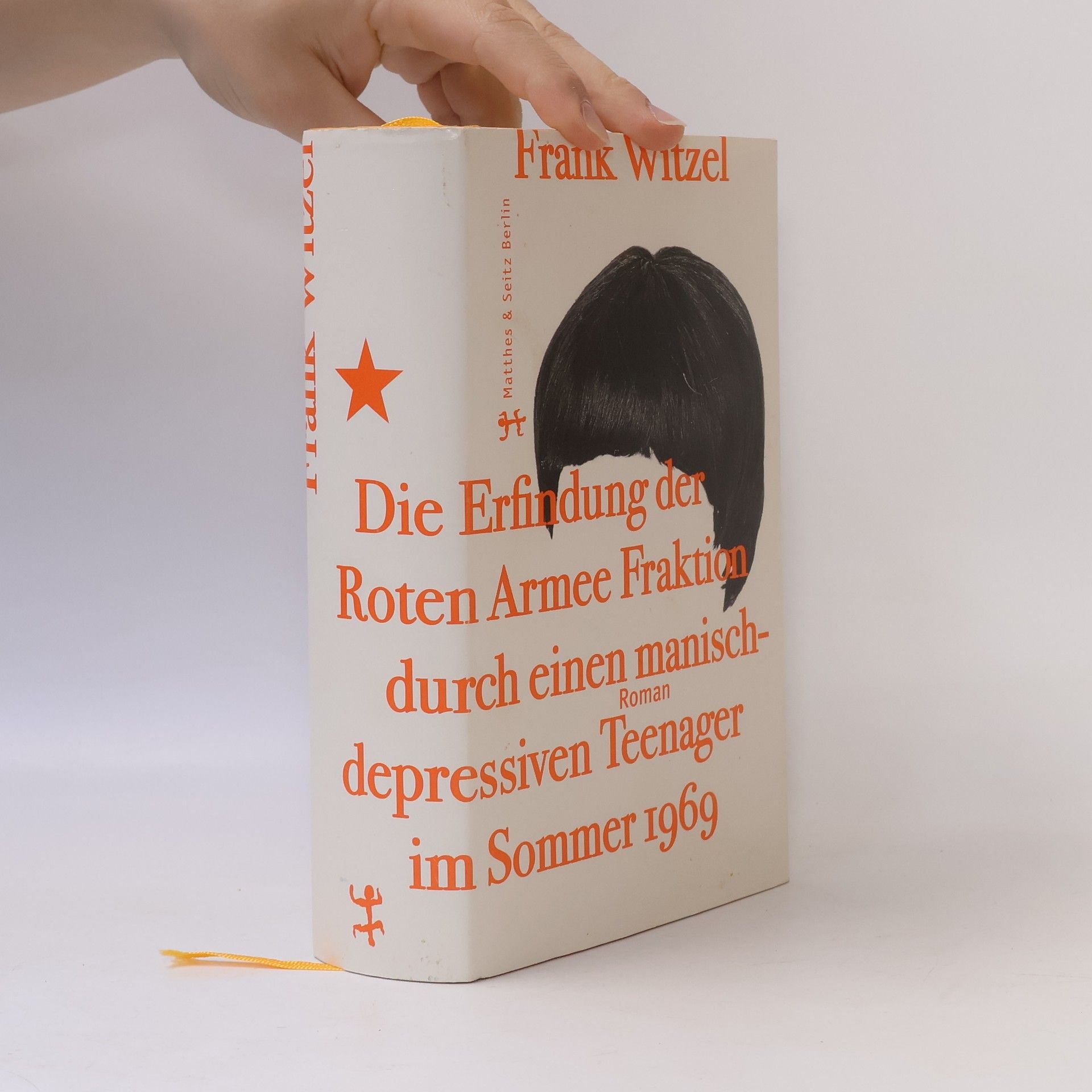 Frank Witzel Die Erfindung der Roten Armee Fraktion durch einen manisch-depressiven Teenager im Sommer 1969