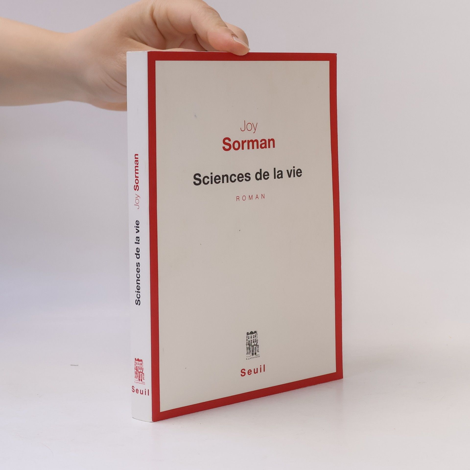 Joy Sorman Sciences de la vie