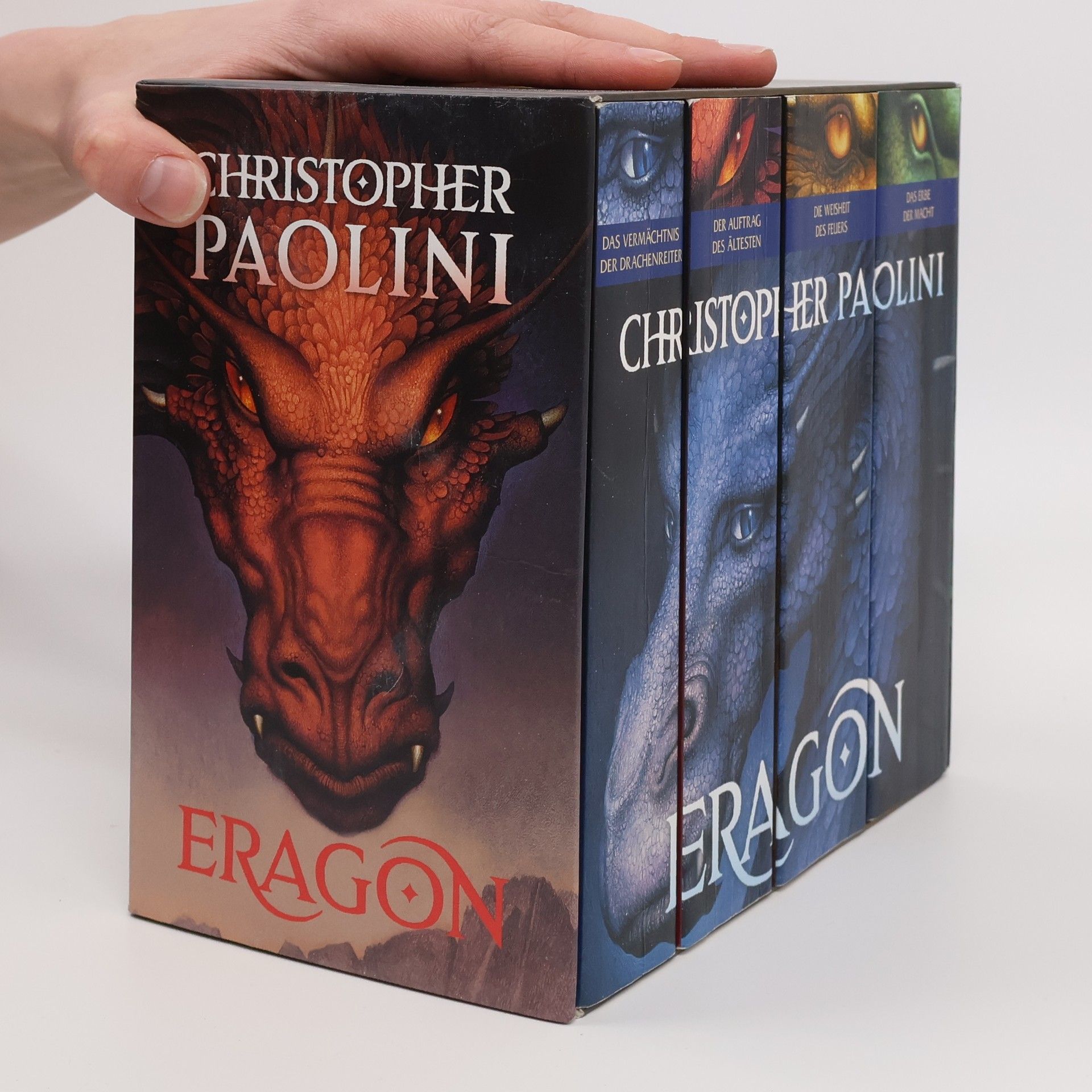 Christopher Paolini Eragon 1-4. Im Taschenbuch-Schuber