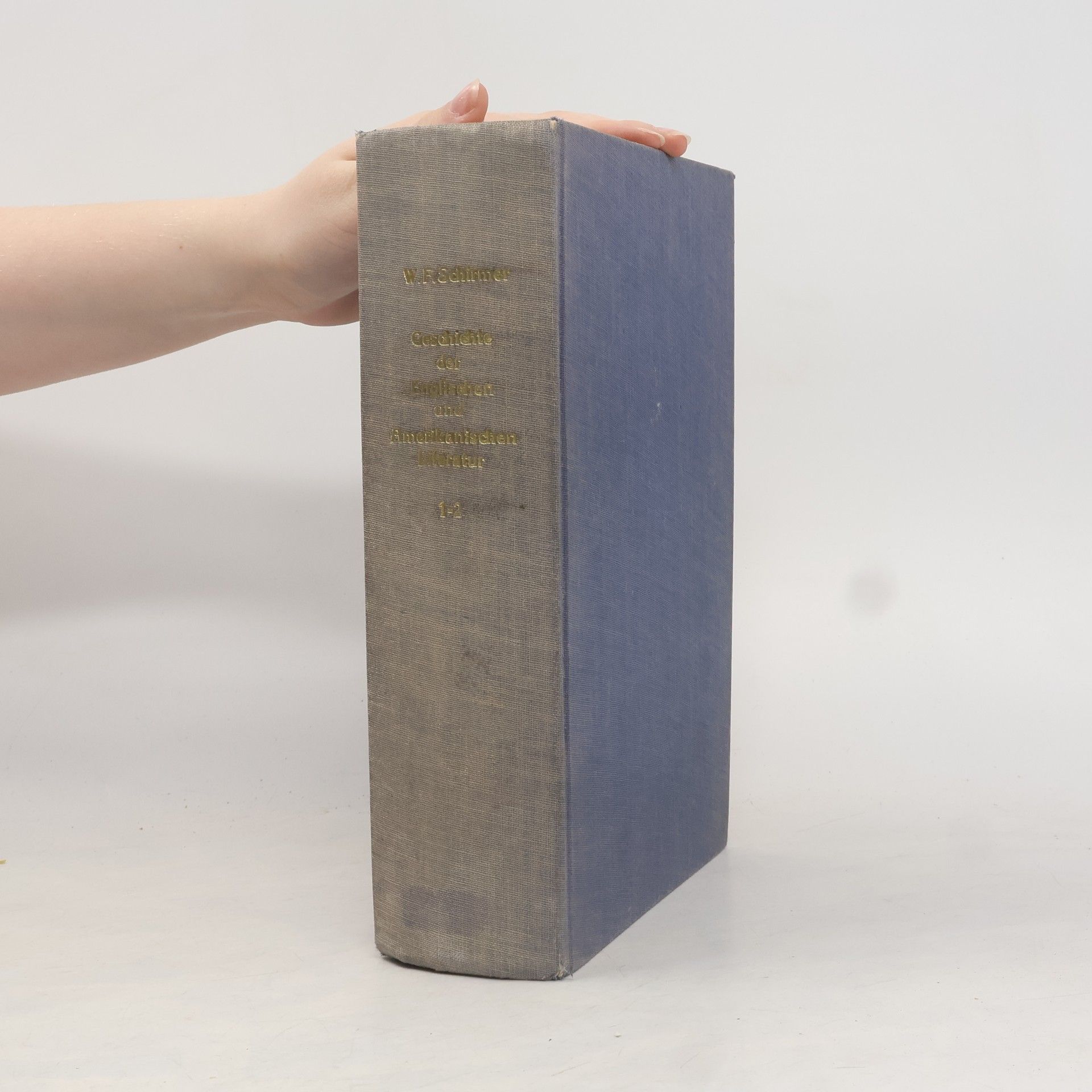 Walter F. Schirmer Geschichte der Englischen und Amerikanischen literatur