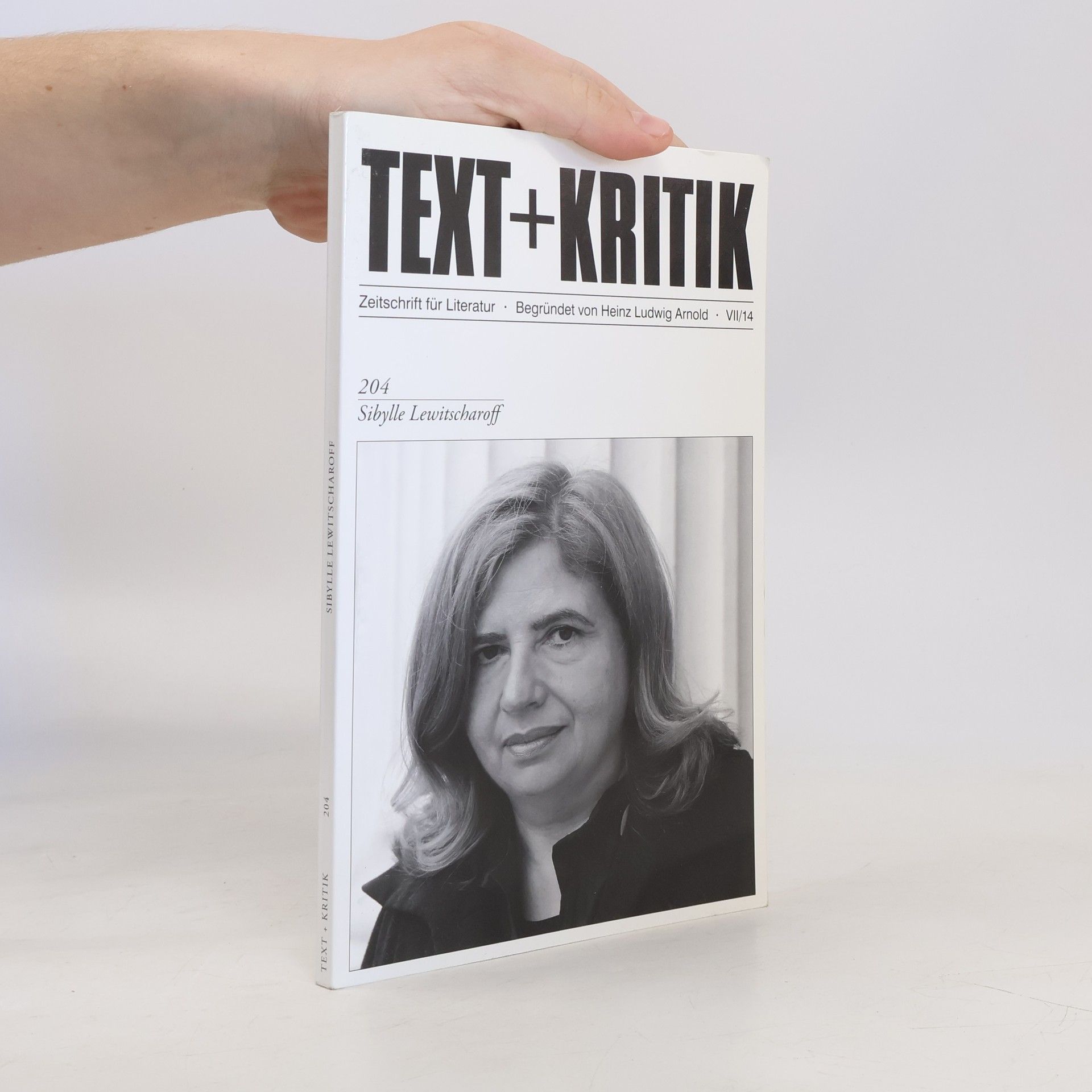 TEXT+KRITIK - 204: Sibylle Lewitscharoff