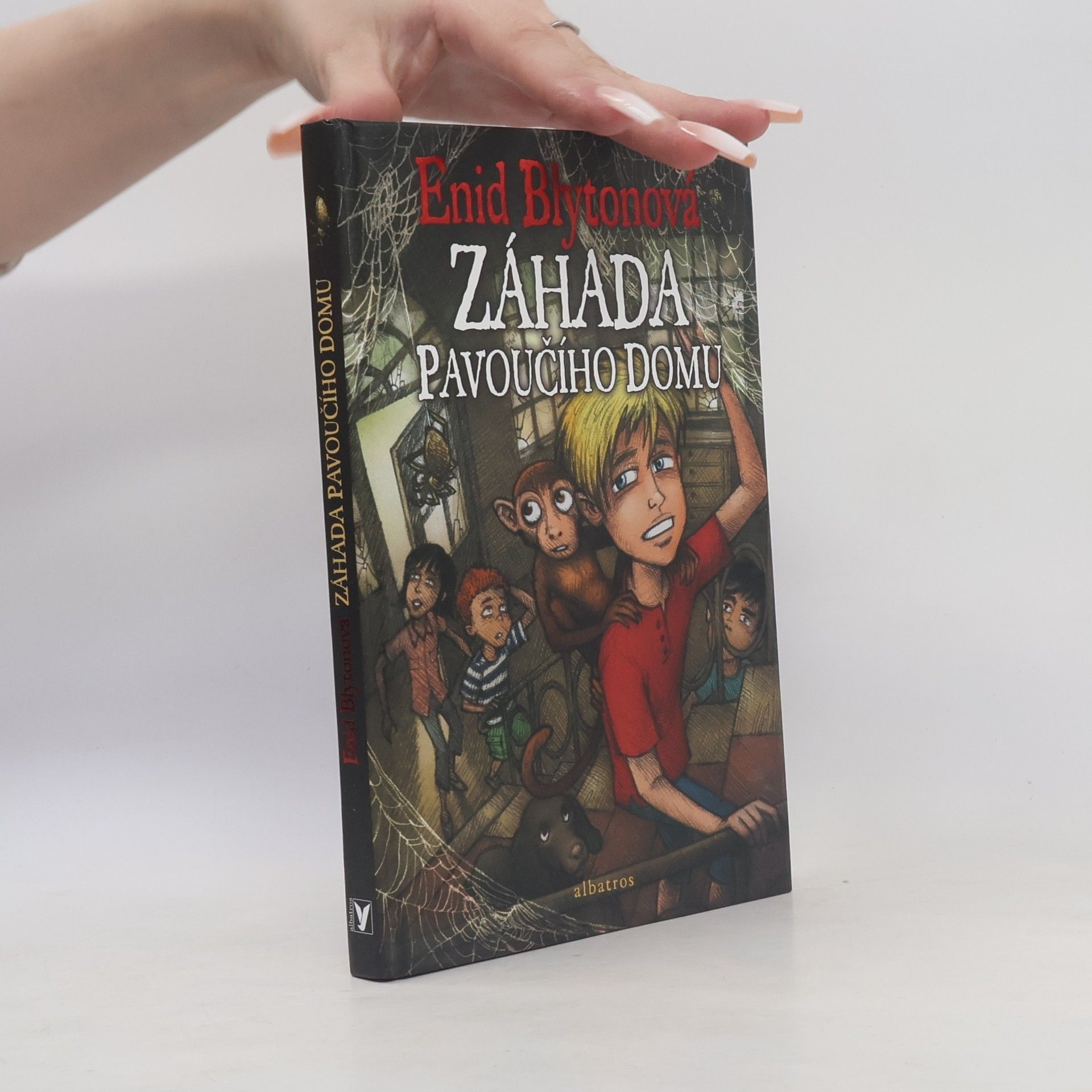 Enid Blyton Záhada Pavoučího domu
