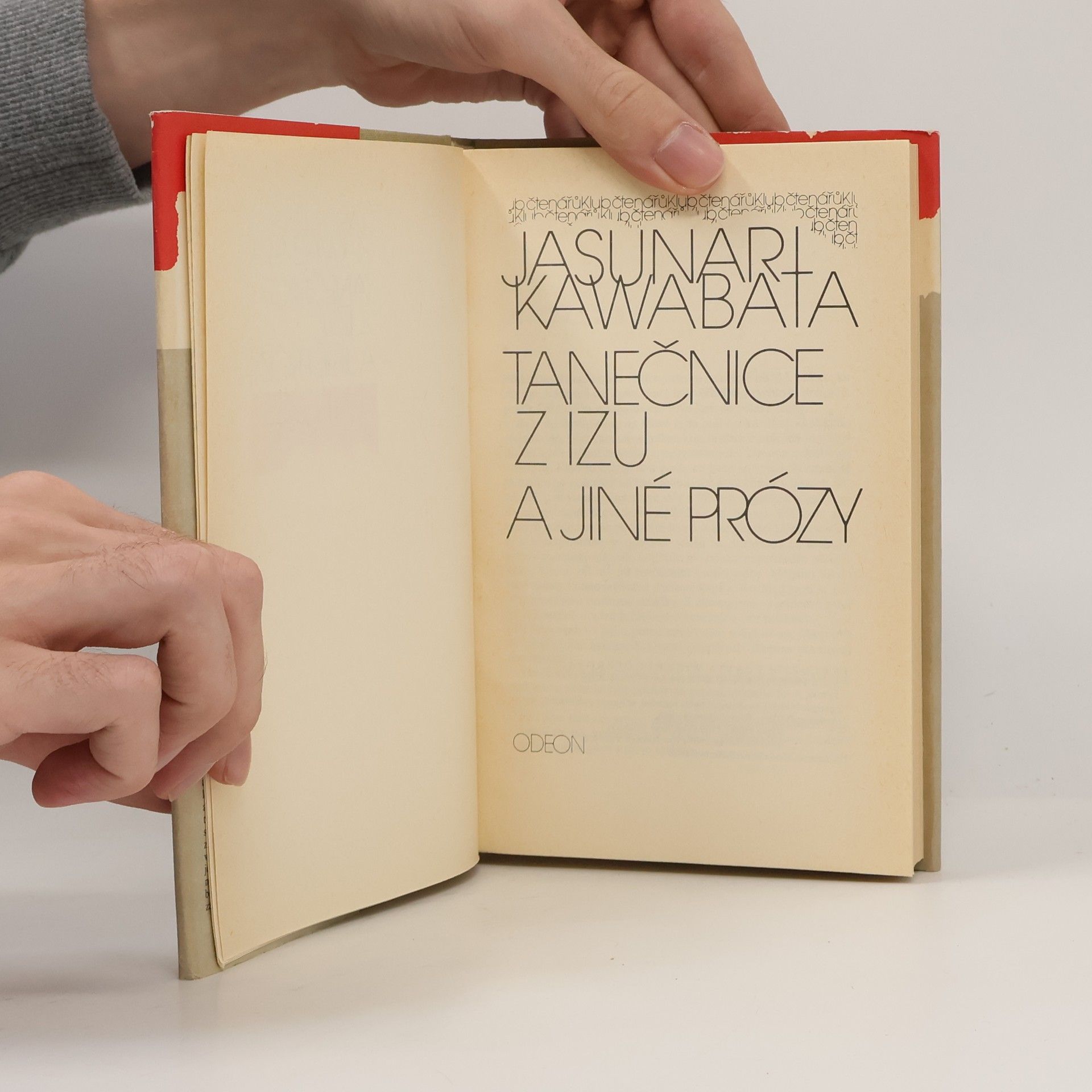 Yasunari Kawabata Tanečnice z Izu a jiné prózy