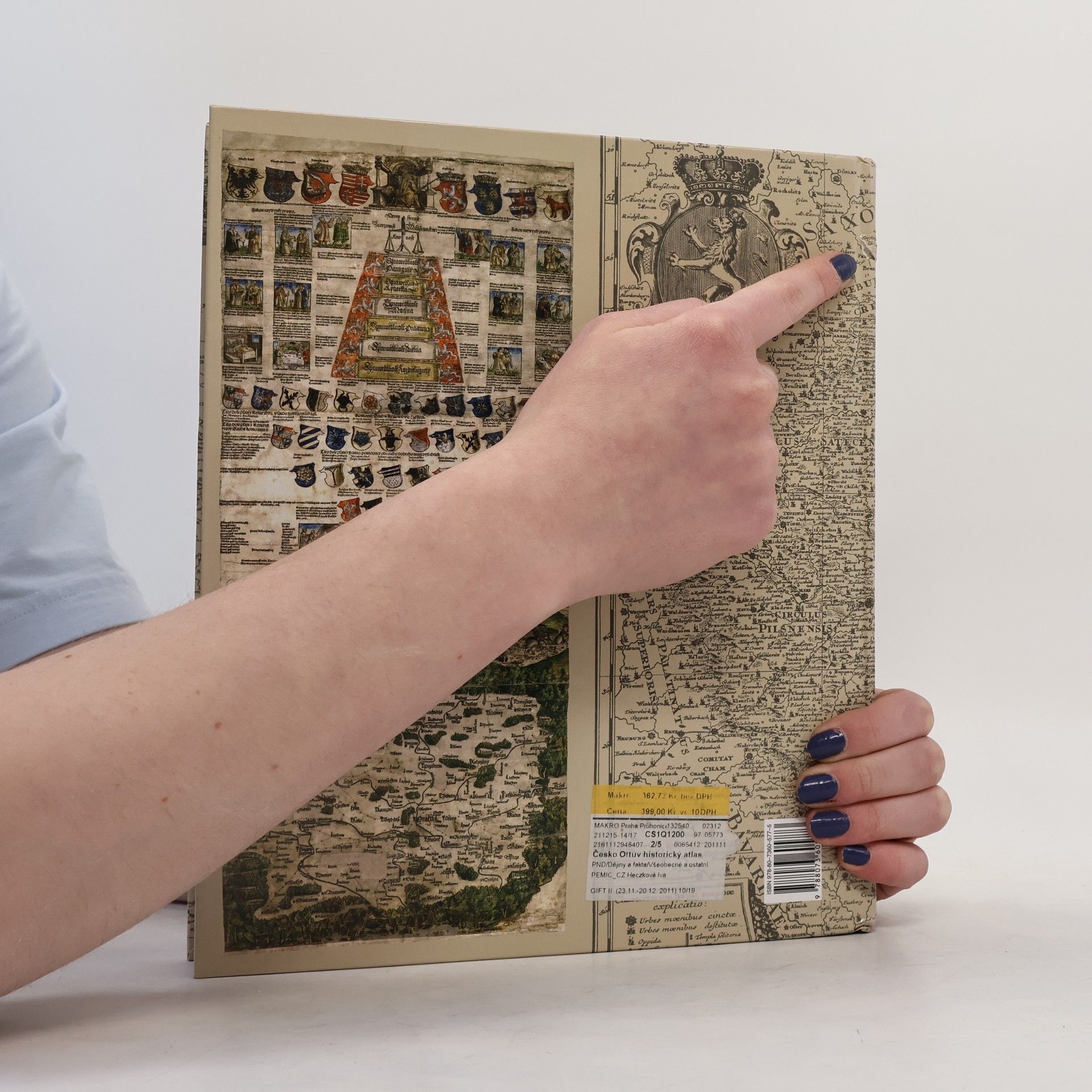 Eva Semotanová Česko. Ottův historický atlas