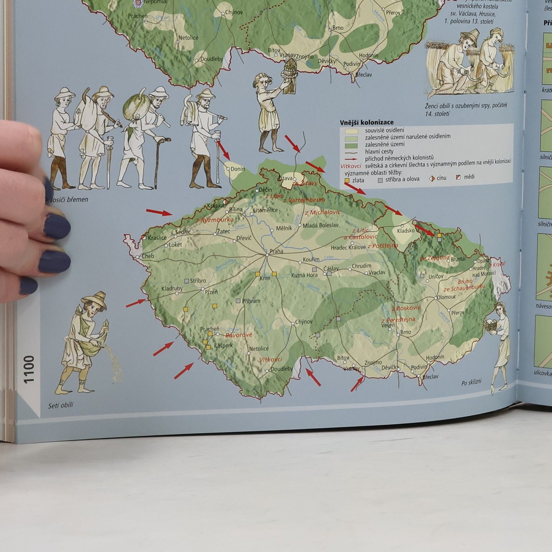 Eva Semotanová Česko. Ottův historický atlas