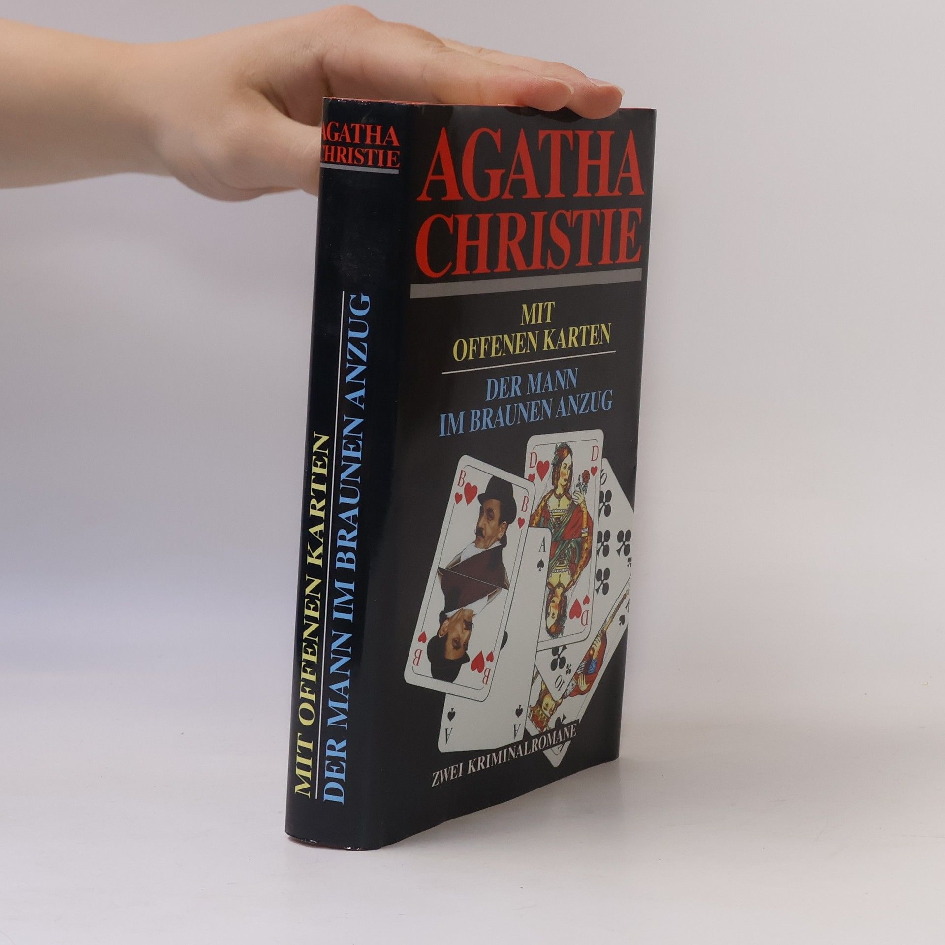 Agatha Christie Mit offenen Karten. Der Mann im braunen Anzug