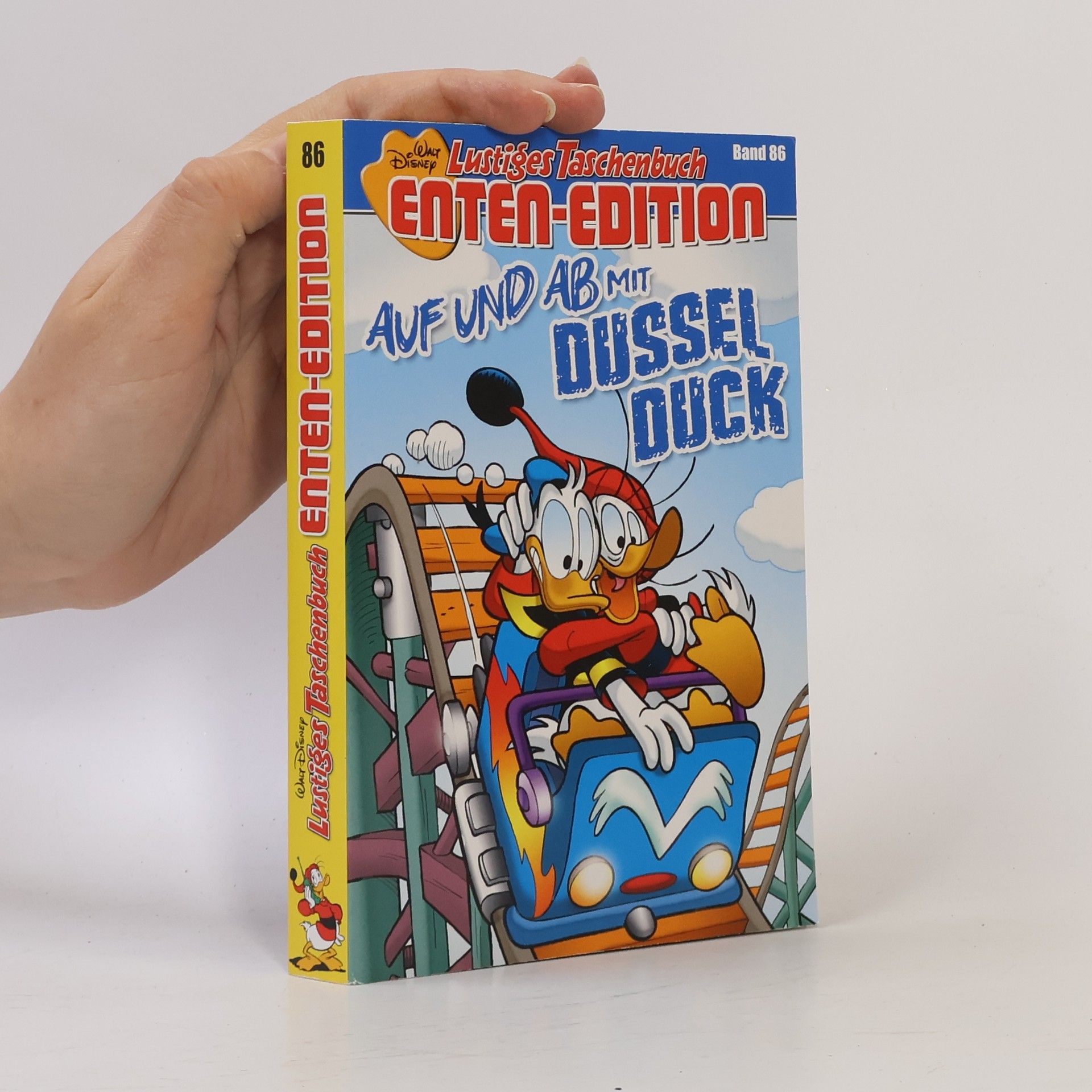 Walt Disney Lustiges Taschenbuch 86. Auf und ab mit Dussel Duck