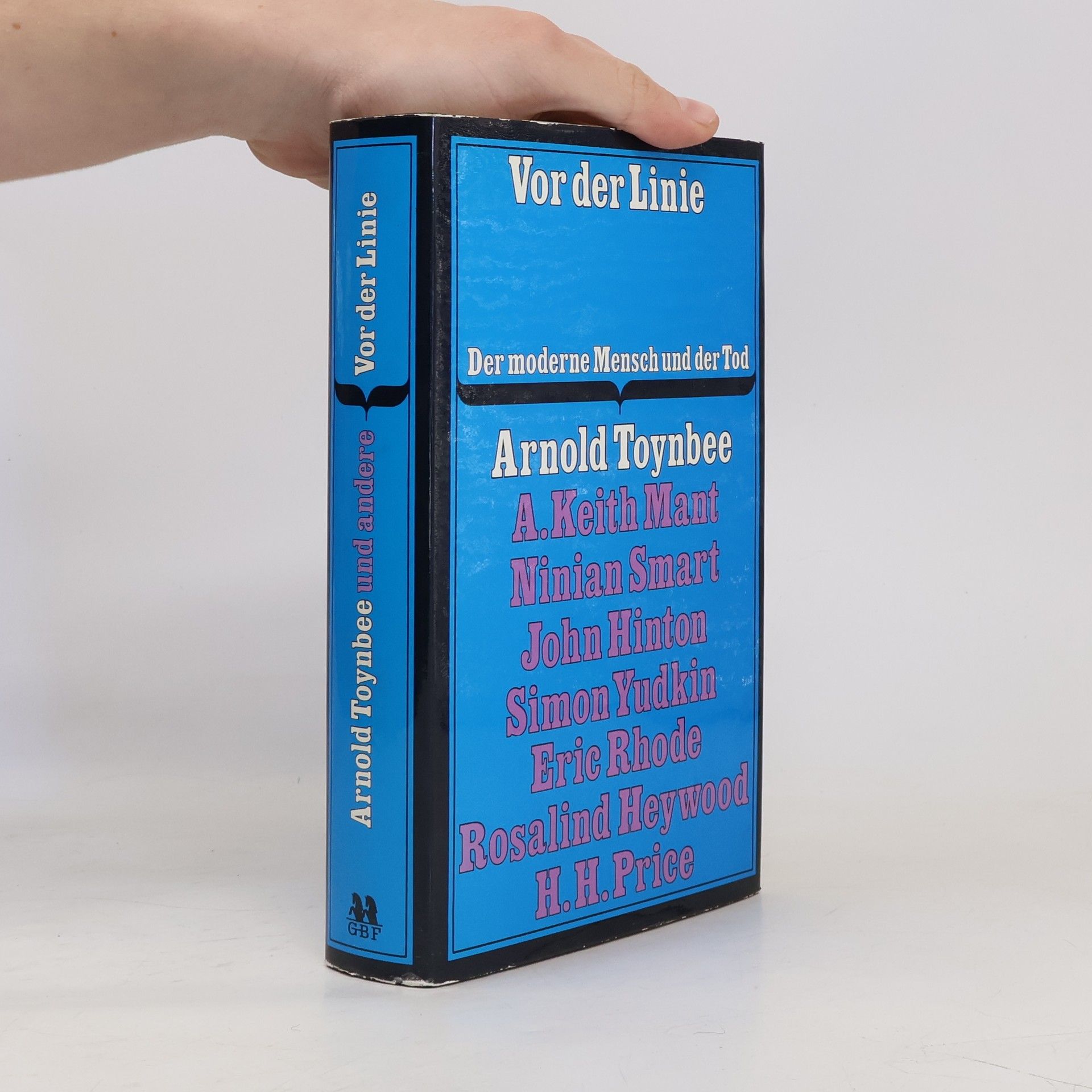 Arnold J. Toynbee Vor der Linie