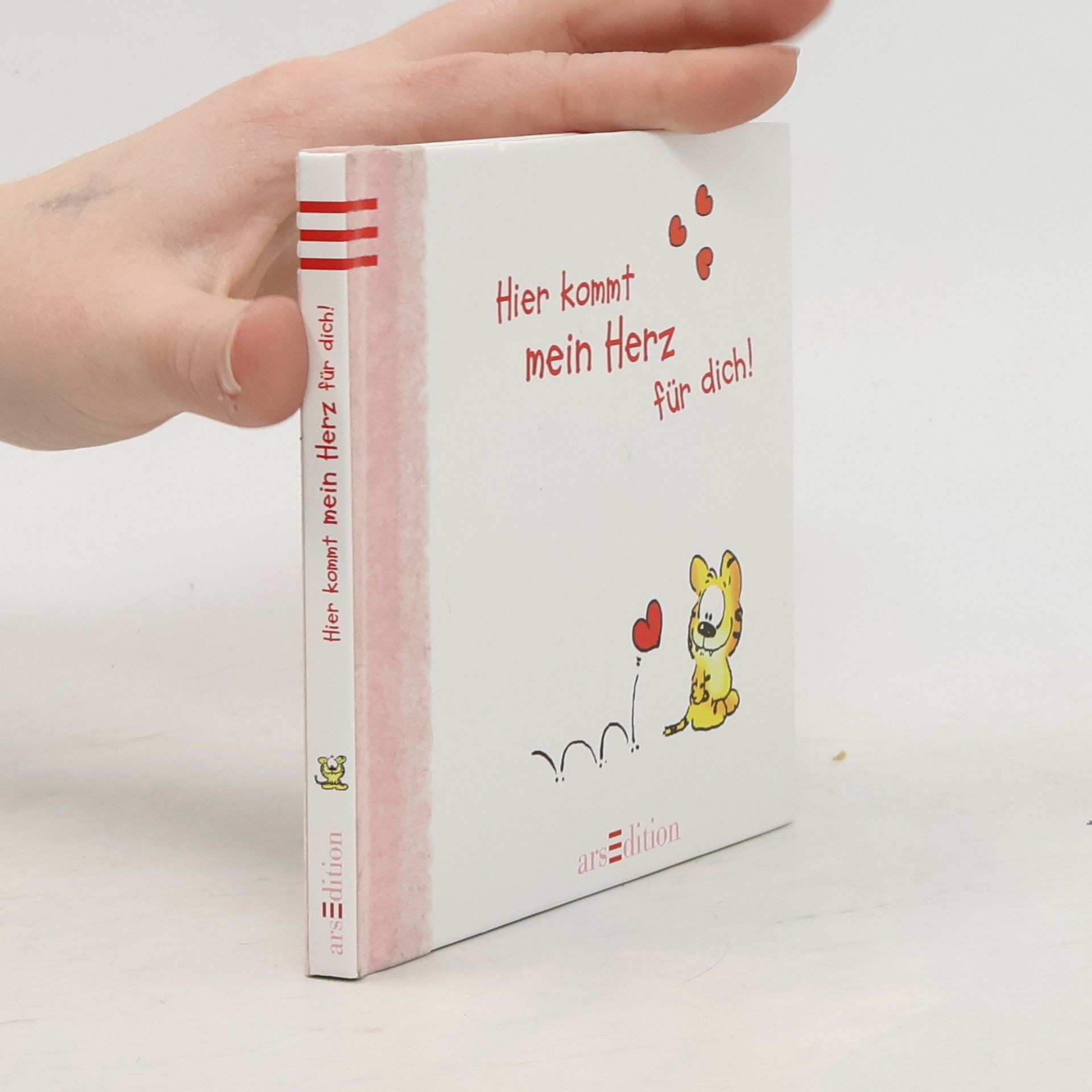 Kuscheltiger Hier kommt mein Herz für dich