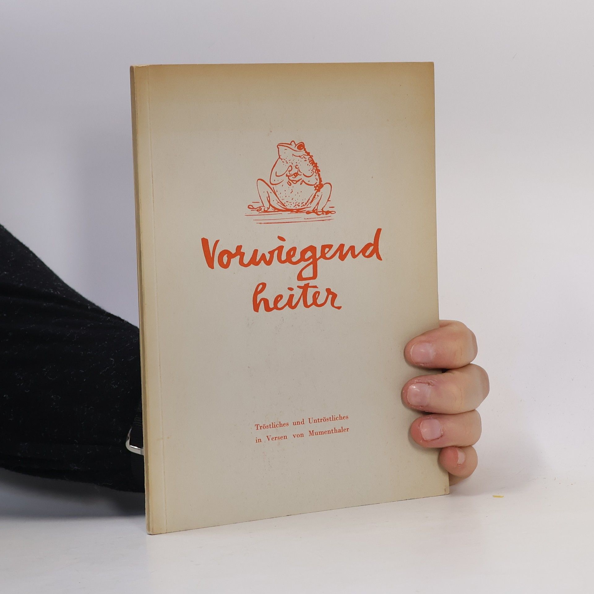 Max Mumenthaler Vorwiegend heiter