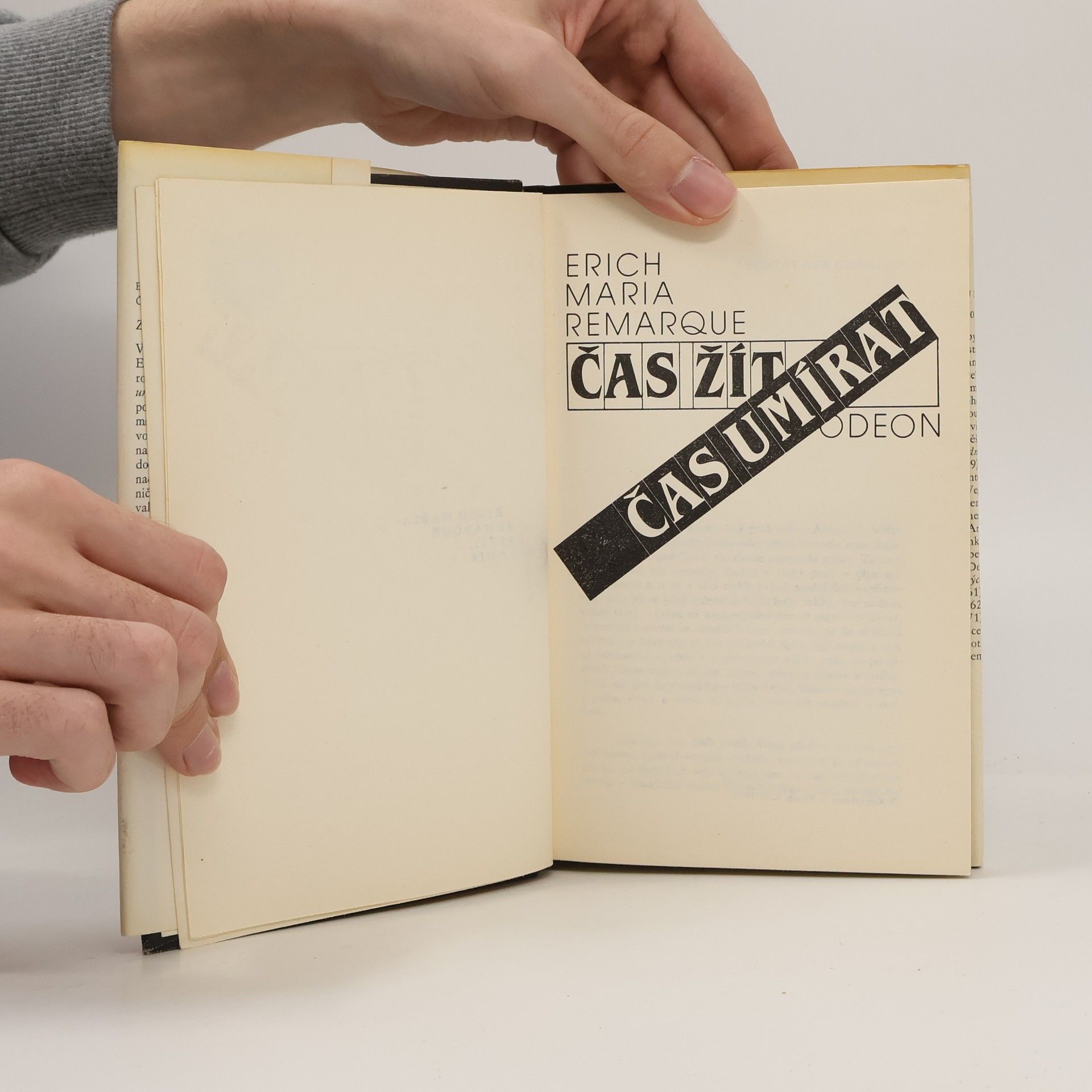 Erich Maria Remarque Čas žít, čas umírat