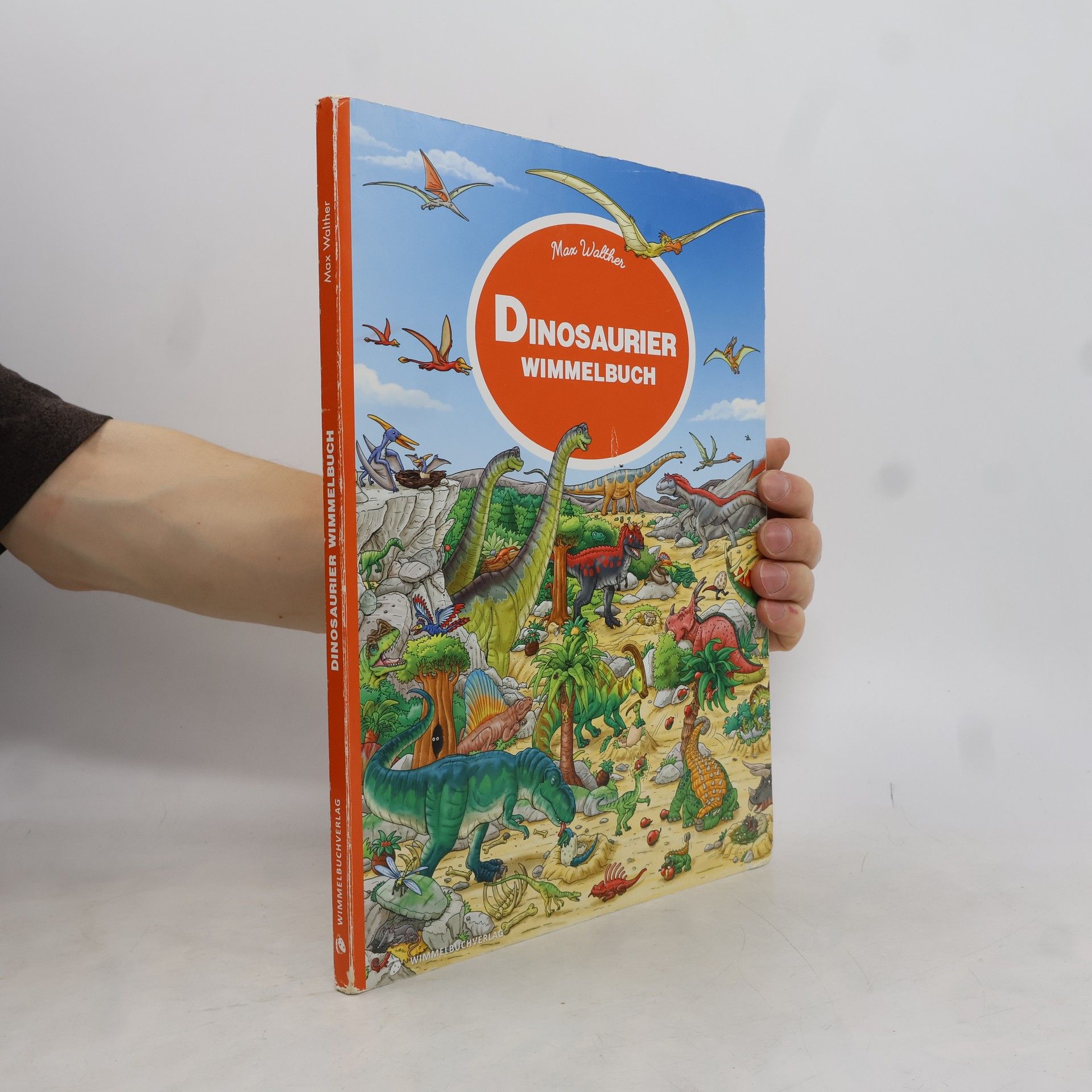 Max Walther Dinosaurier Wimmelbuch