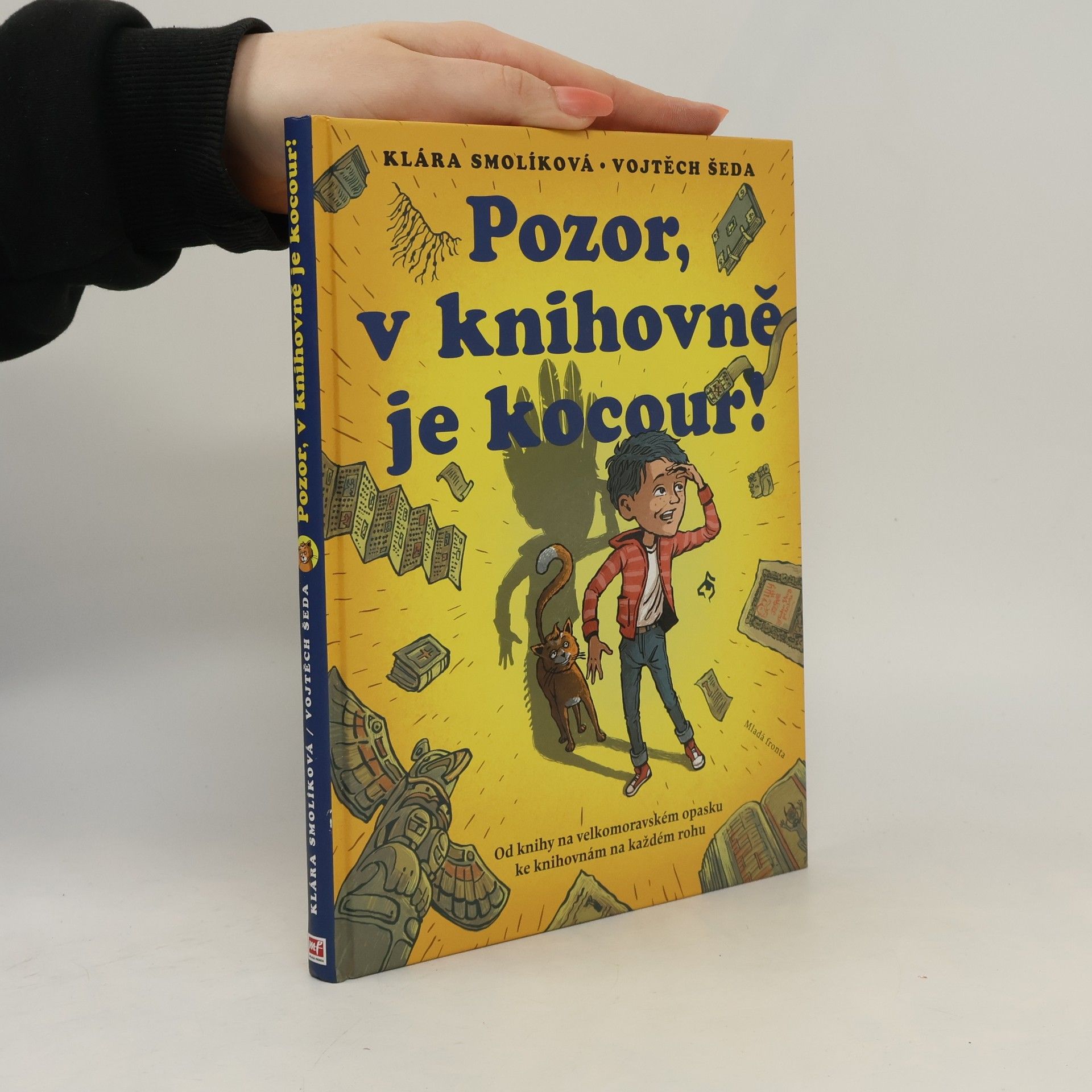 Klára Smolíková Pozor, v knihovně je kocour!