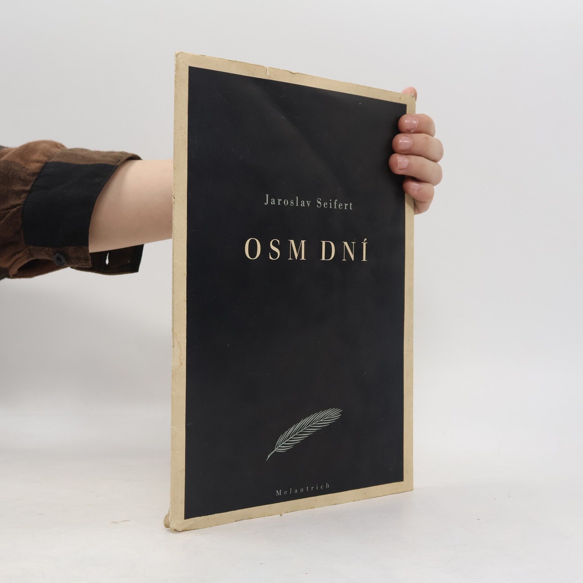 Jaroslav Seifert Osm dní (podpis Seifert)