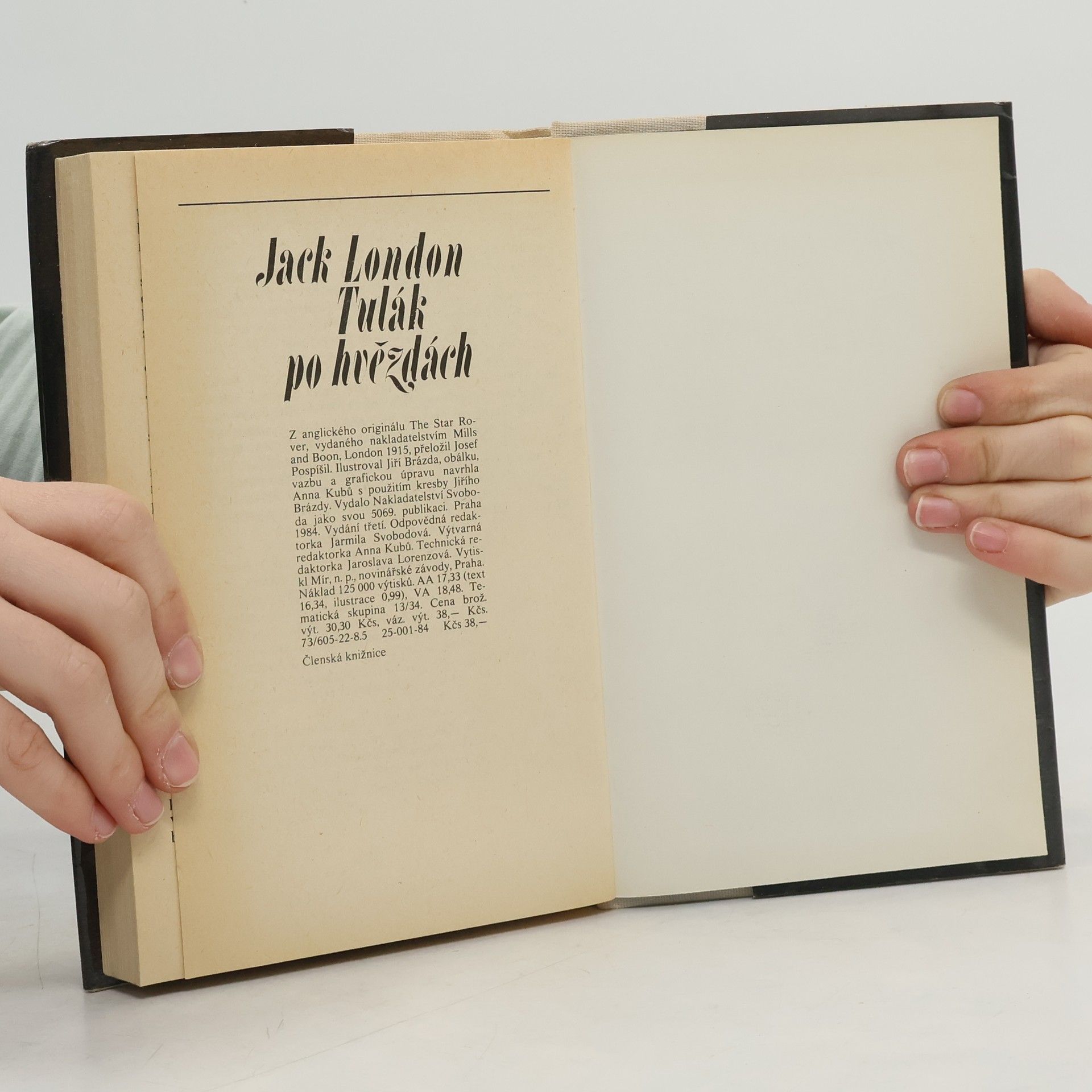 Jack London Tulák po hvězdách