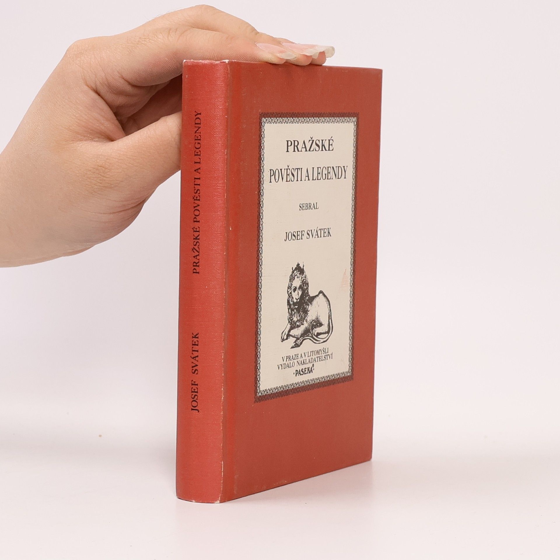 Josef Svátek Pražské pověsti a legendy
