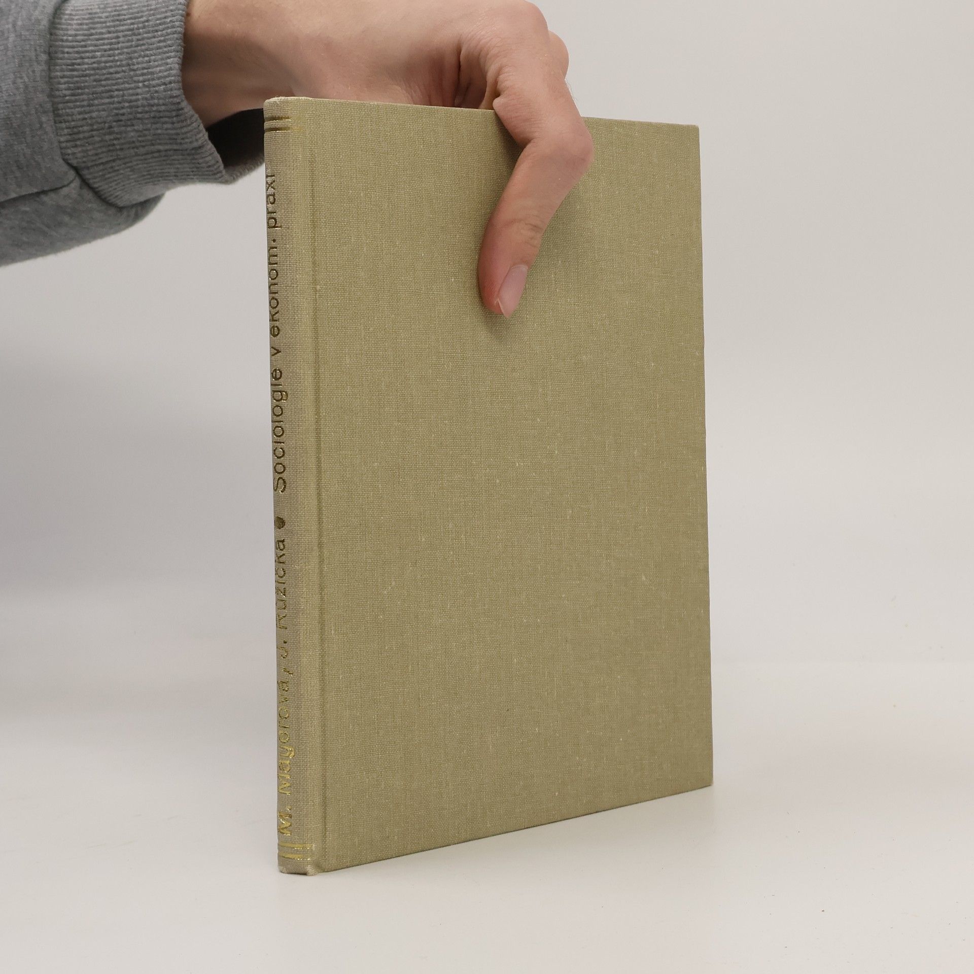 Marie Mayerová Sociologie v ekonomické praxi