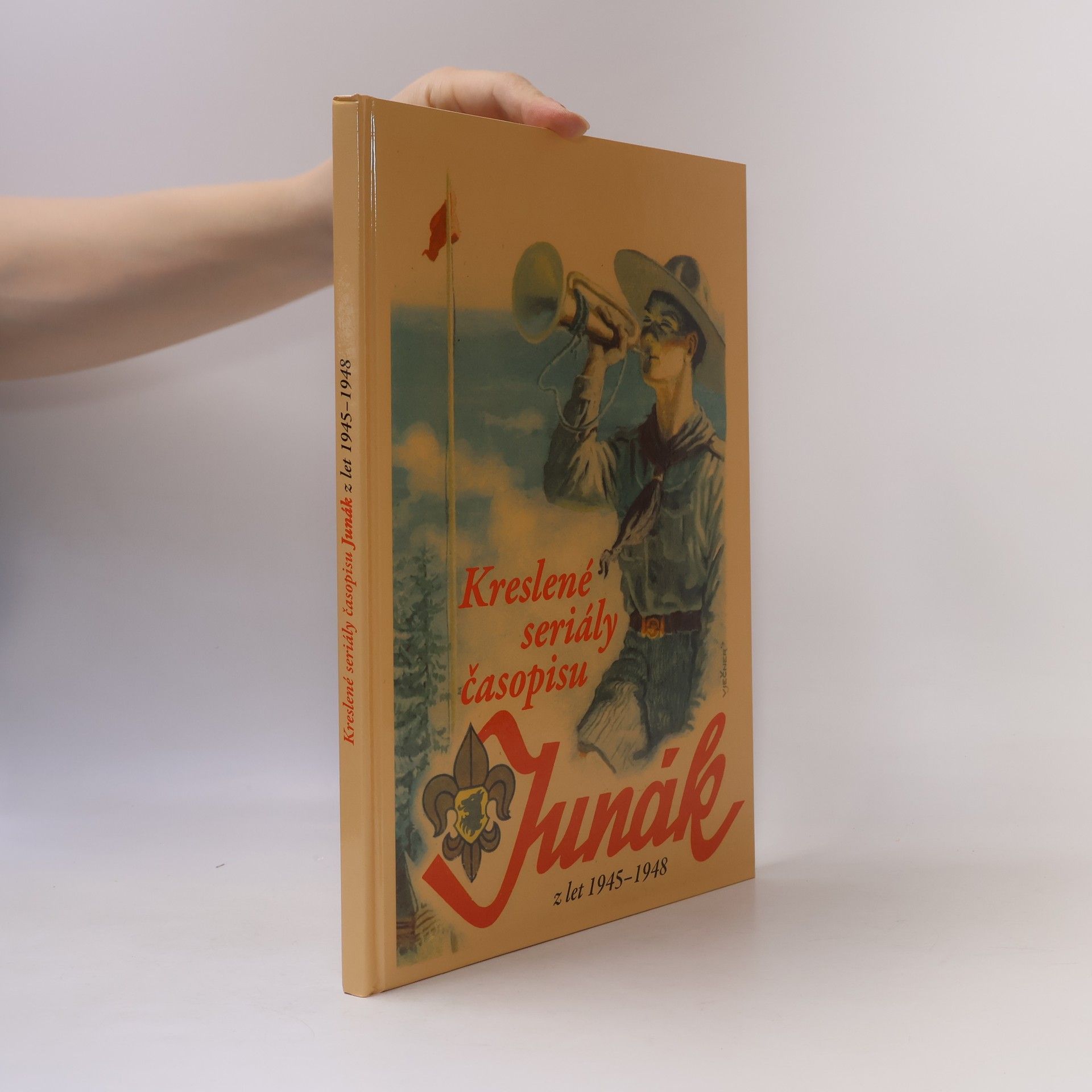 Kolektiv autorů Kreslené seriály časopisu Junák z let 1945-1948