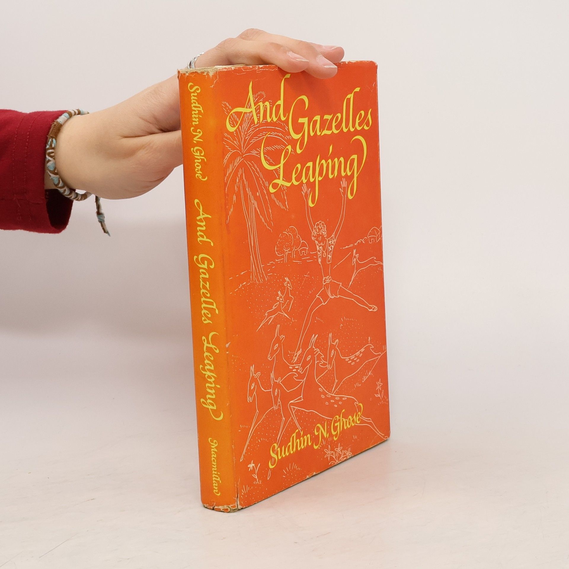 Sudhin N. Ghose And Gazelles Leaping