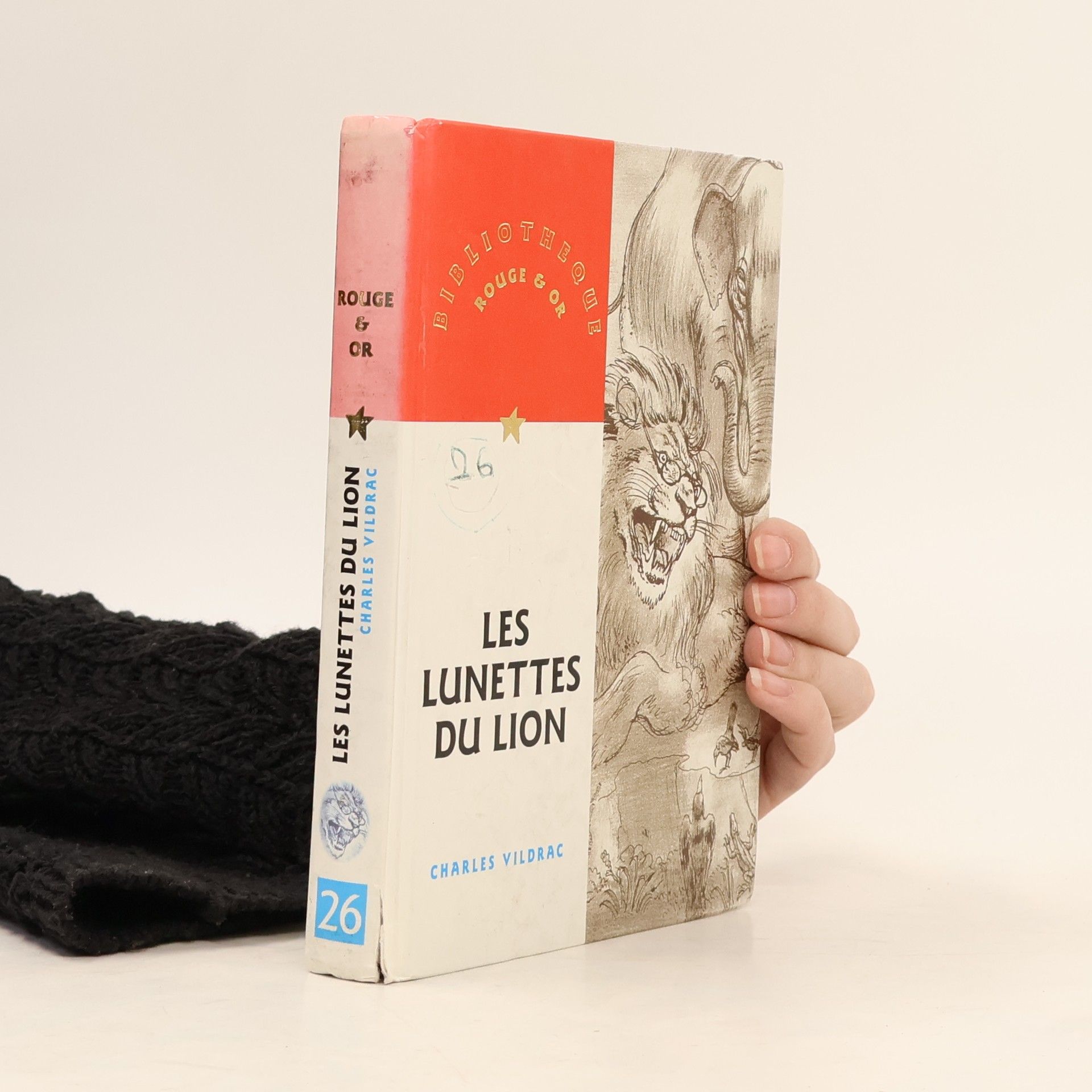 Bibliothèque Rouge & Or - 26: Les lunettes du lion. Suivi de La Famille Moineau