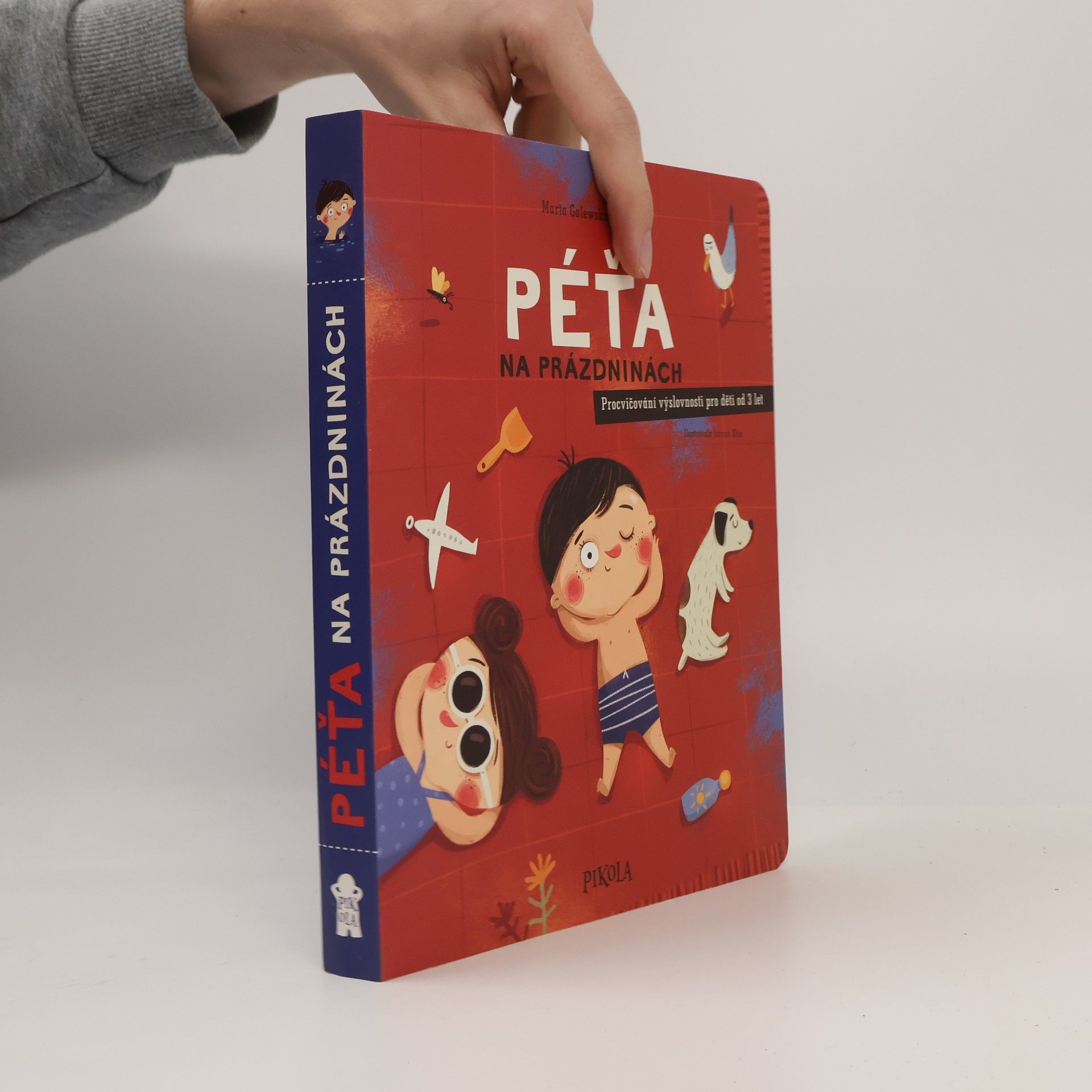 Marta Galewska-Kustra Péťa na prázdninách : procvičování výslovnosti pro děti od 3 let
