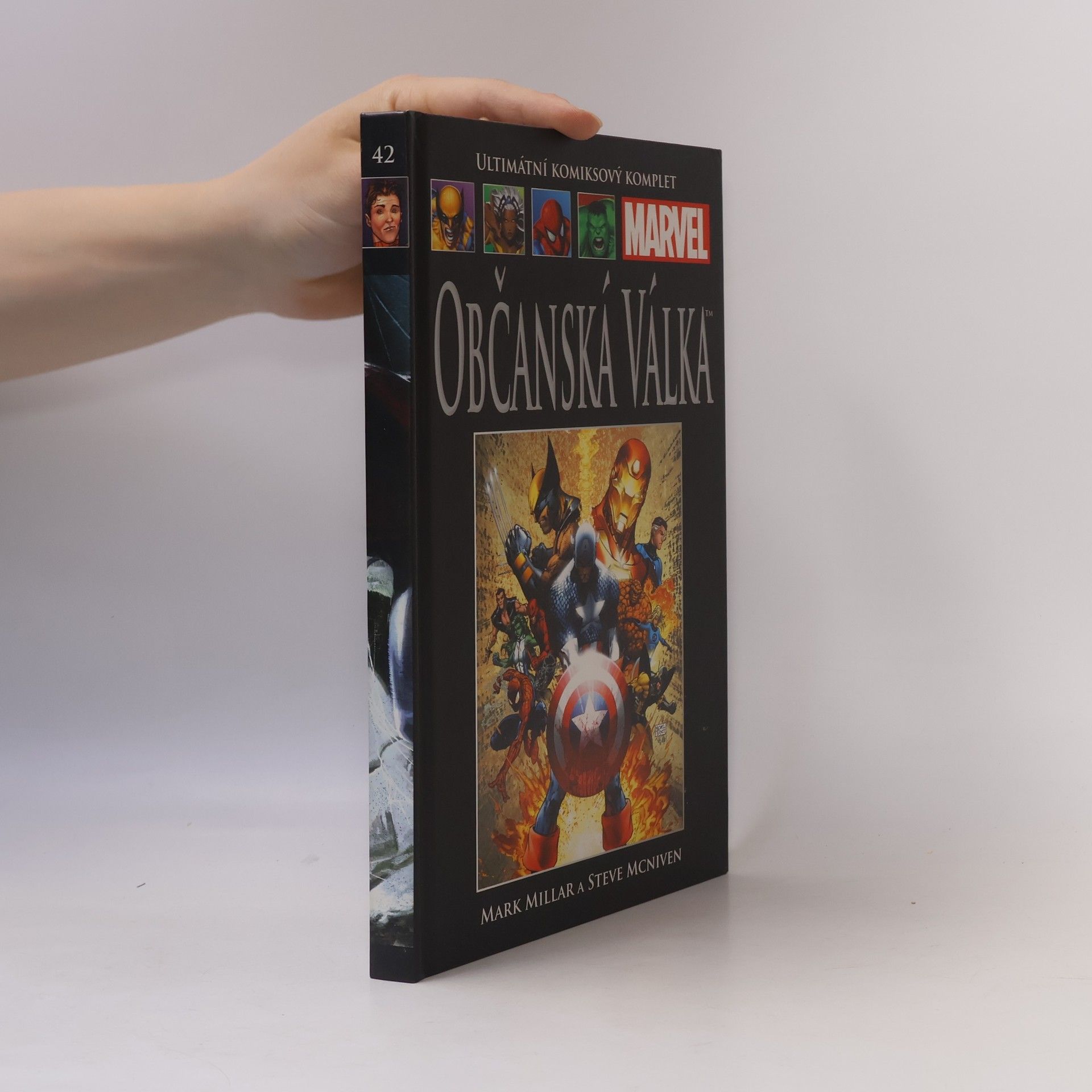Steve McNiven Ultimátní komiksový komplet 42. Občanská válka