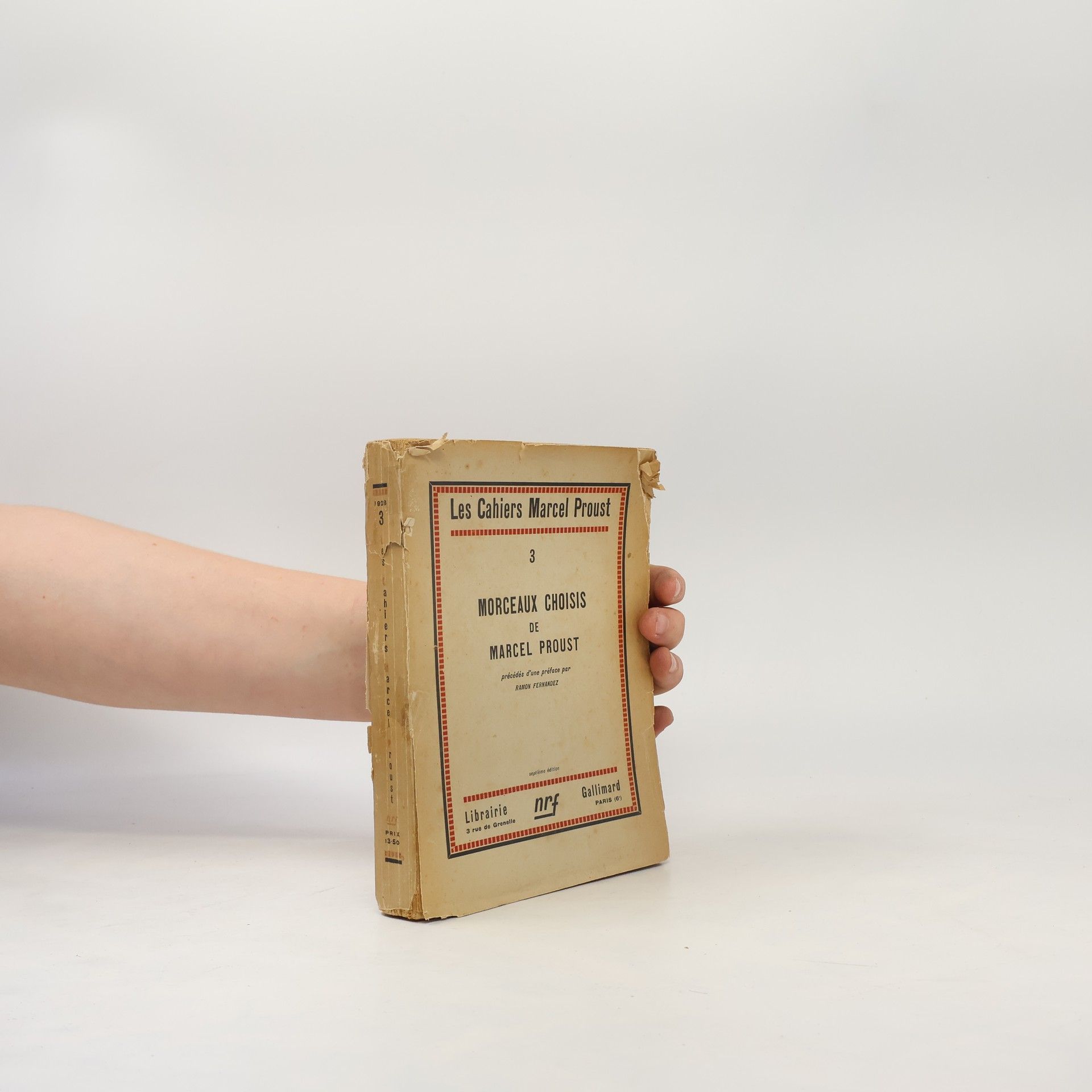 Marcel Proust Les Cahiers Marcel Proust 3: Morceaux choisis de Marcel Proust