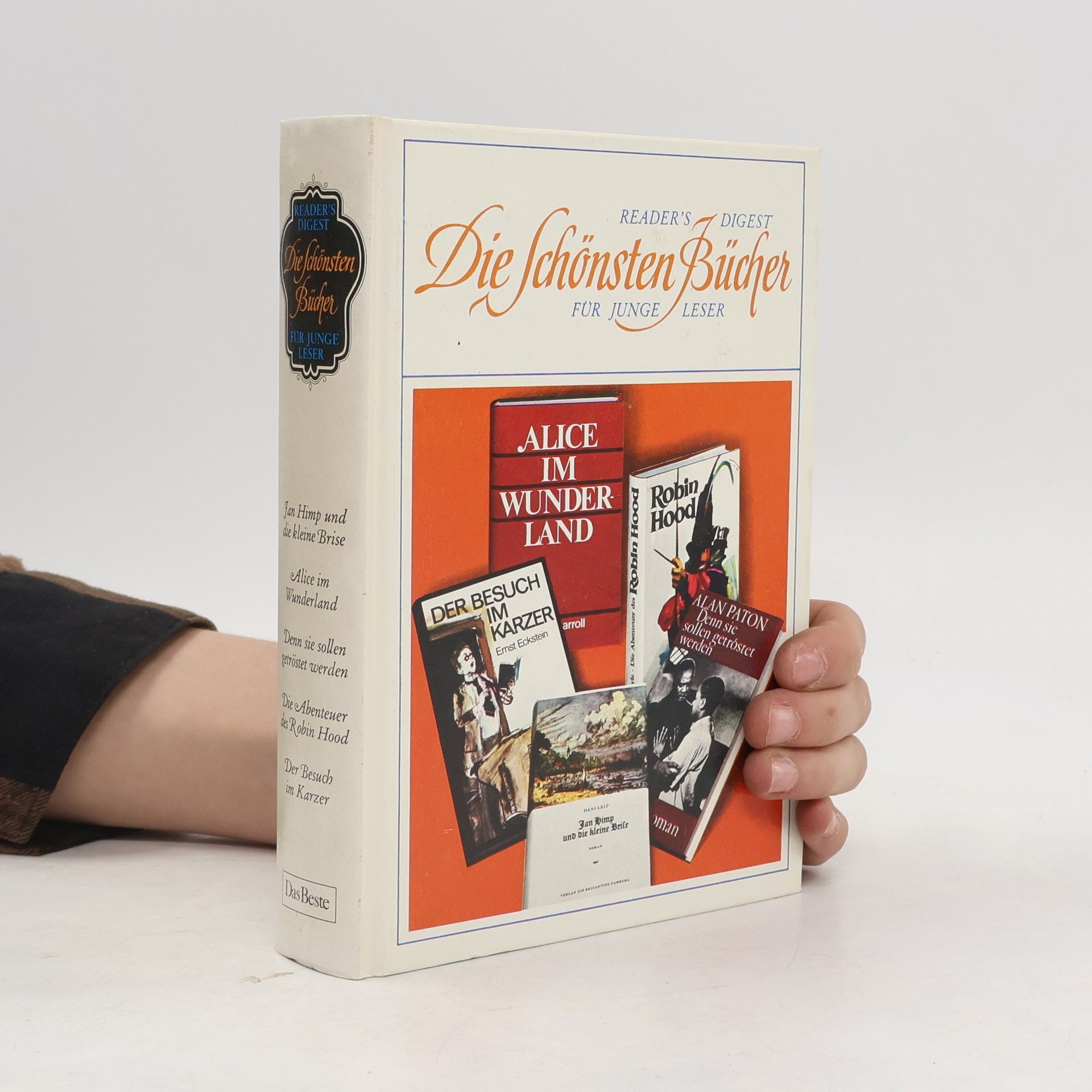 Ernst Eckstein Jan Himp und die kleine Brise, Alice im Wunderland, Denn sie sollen getröstet werden, Die Abenteuer des Robin Hood, Der Besuch im Karzer