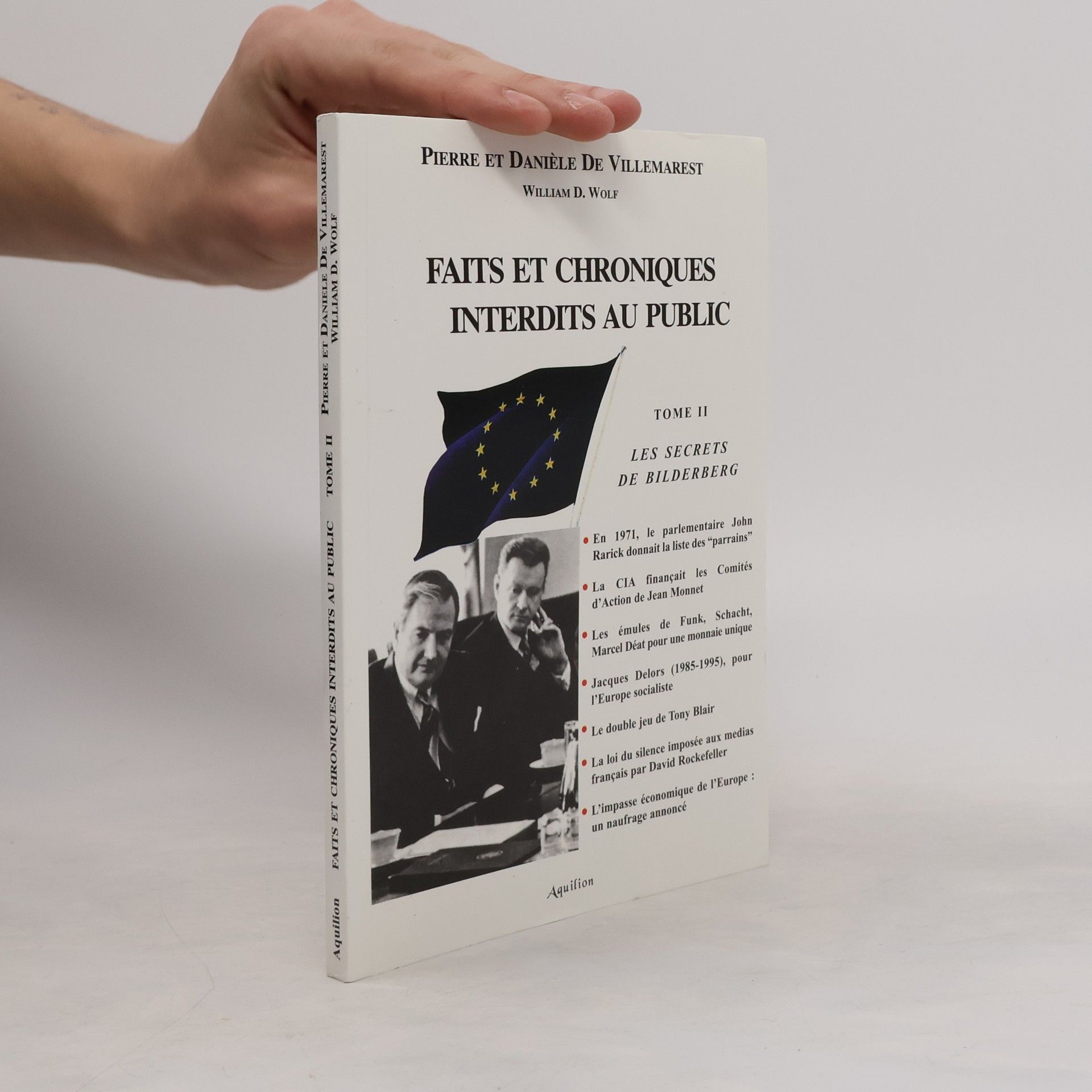 Pierre Faillant de Villemarest Faits et chroniques interdits au public