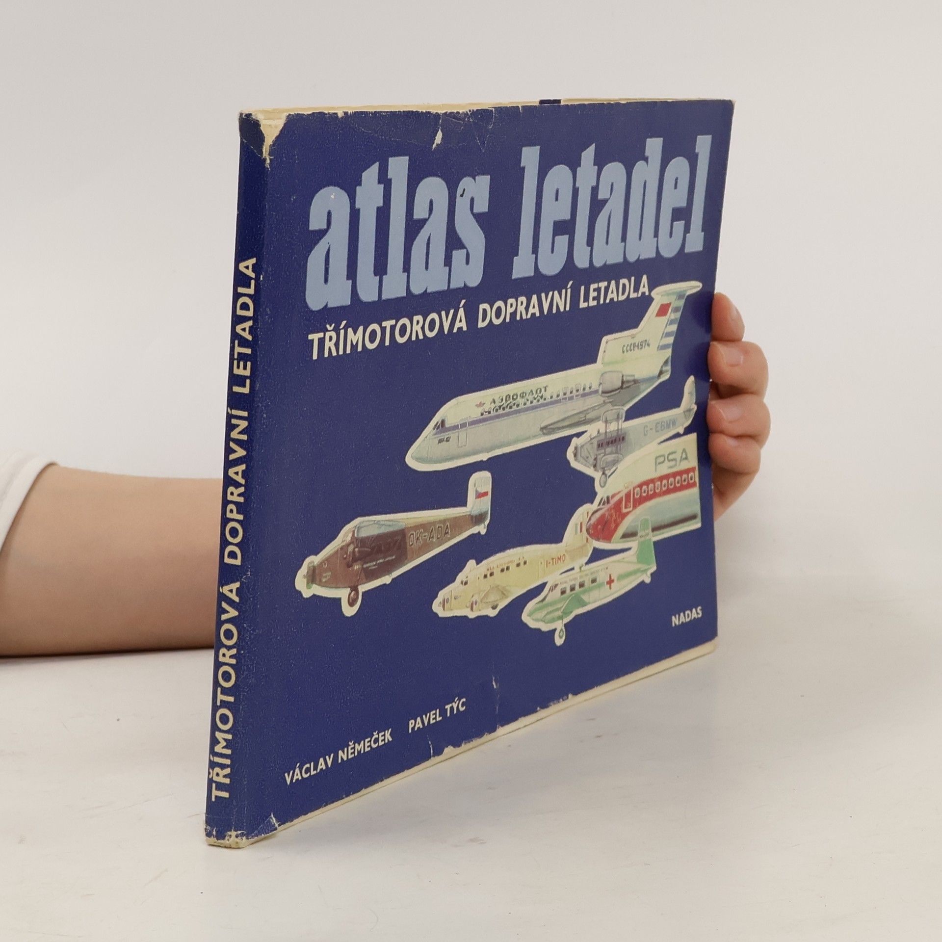 Václav Němeček Atlas letadel. Třímotorová dopravní letadla