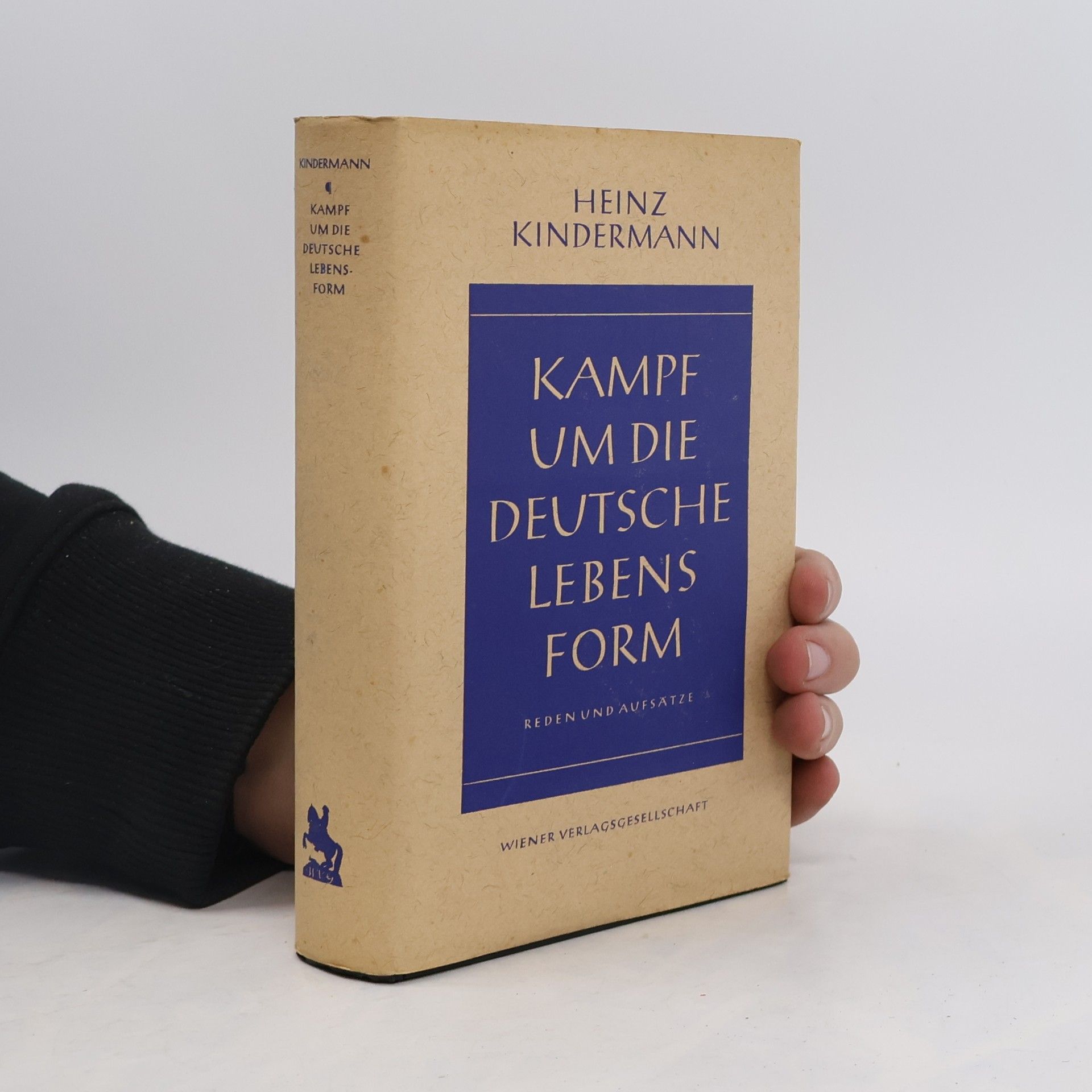 Heinz Kindermann Kampf um die deutsche Lebensform