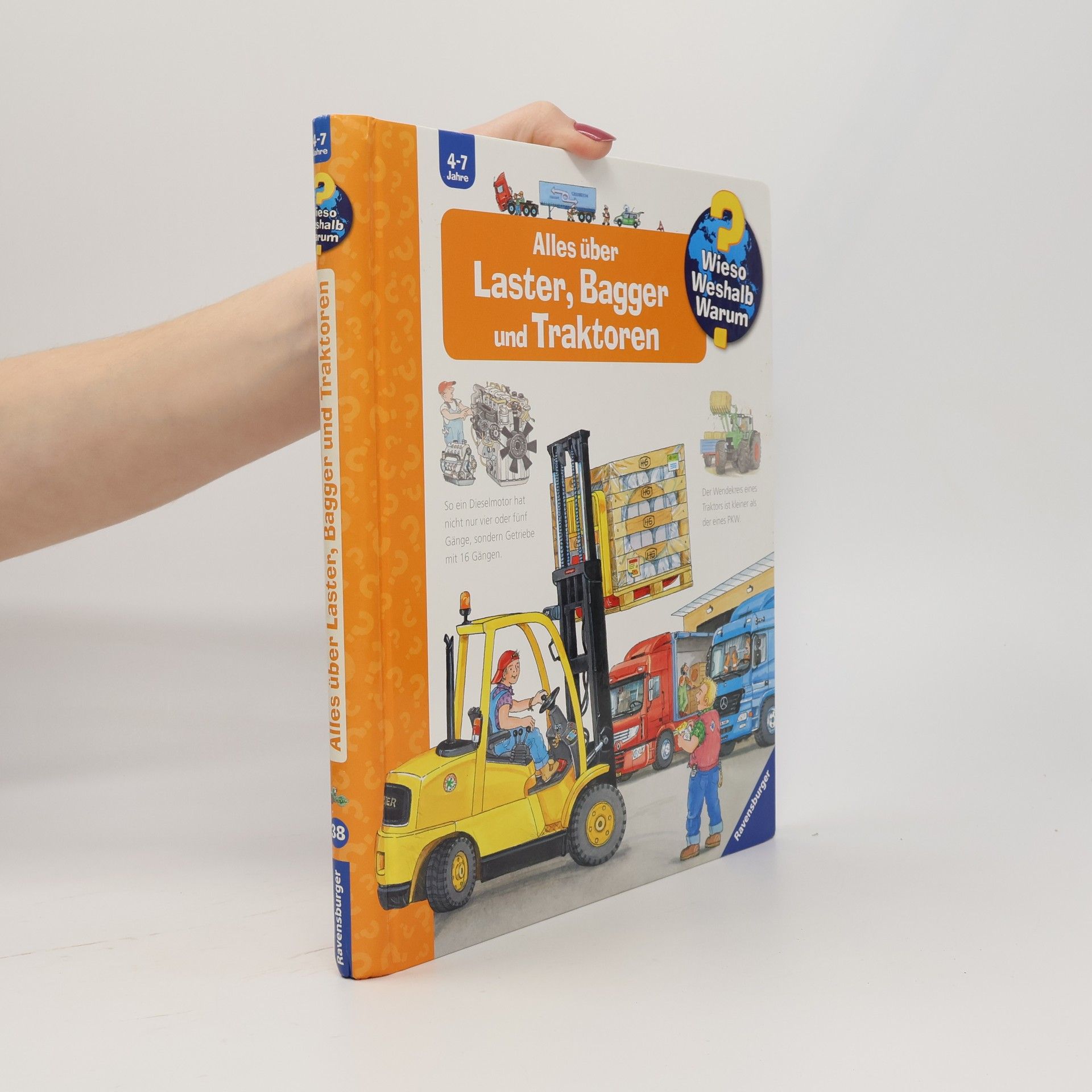 Andrea Erne Alles über Laster, Bagger und Traktoren