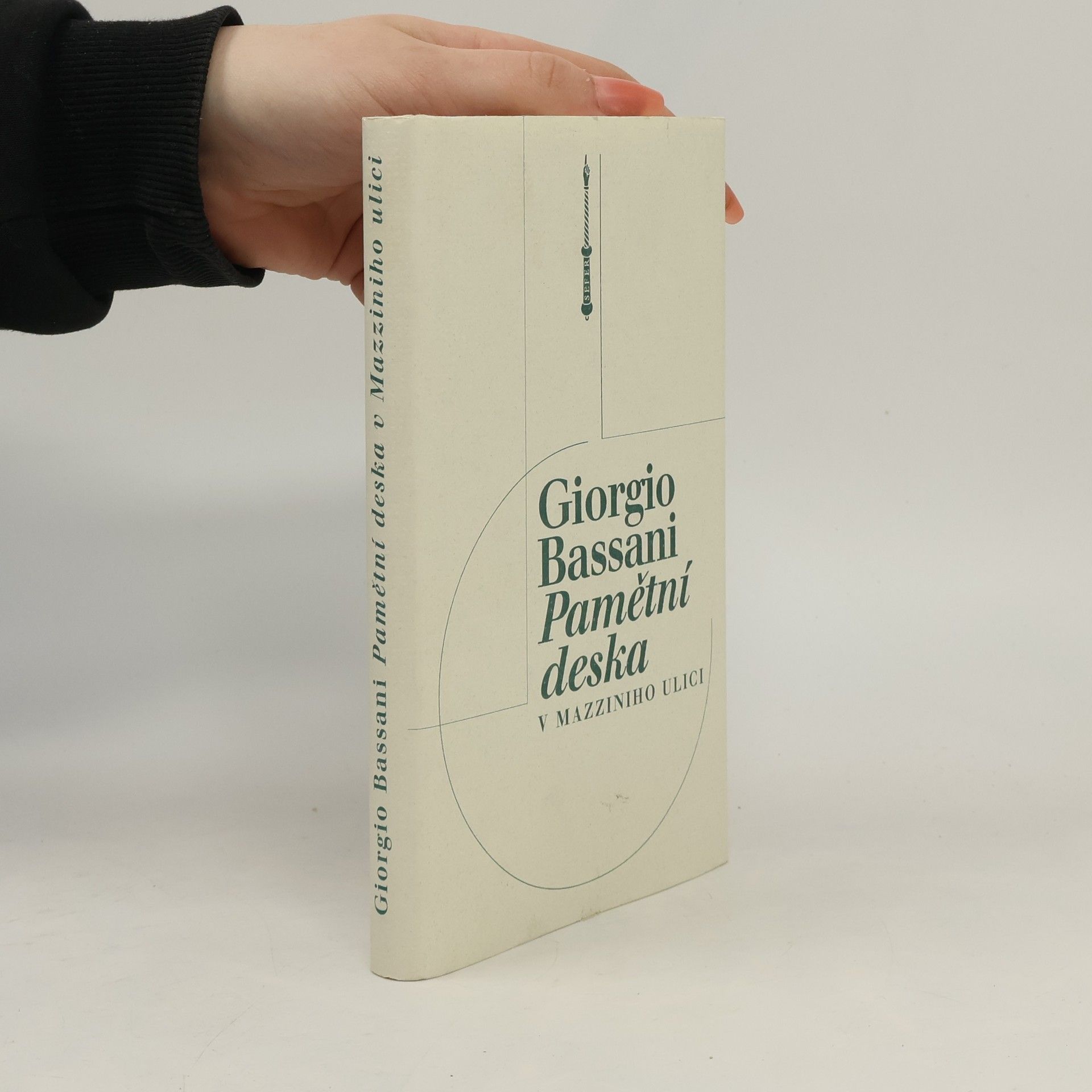 Giorgio Bassani Pamětní deska v Mazziniho ulici