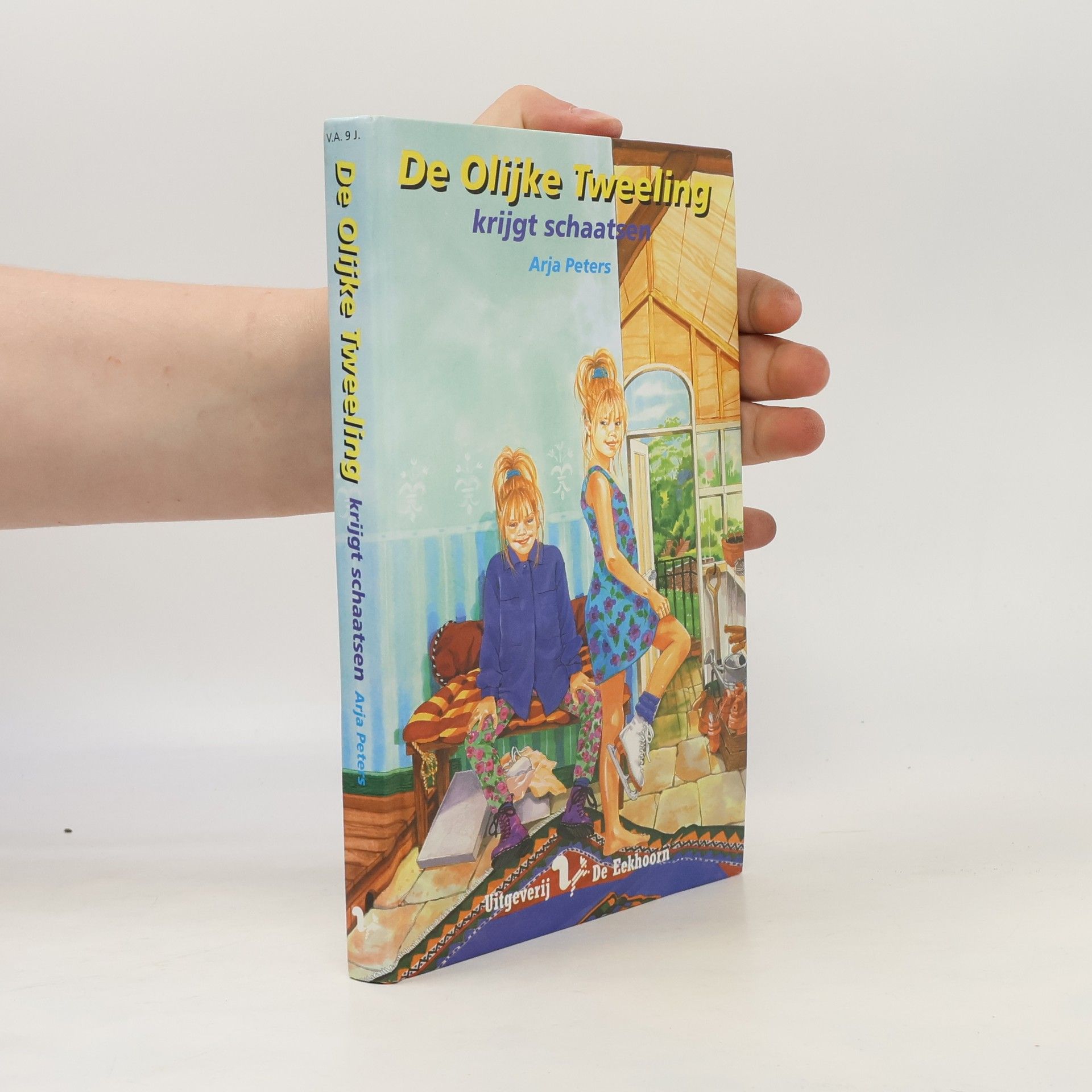 Arjan Peters De Olijke Tweeling krijgt schaatsen