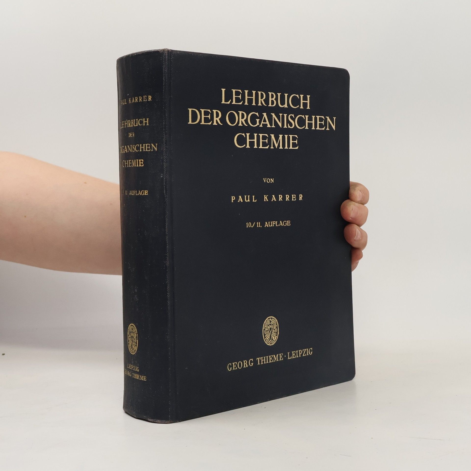 Paul Karrer Lehrbuch der Organischen Chemie