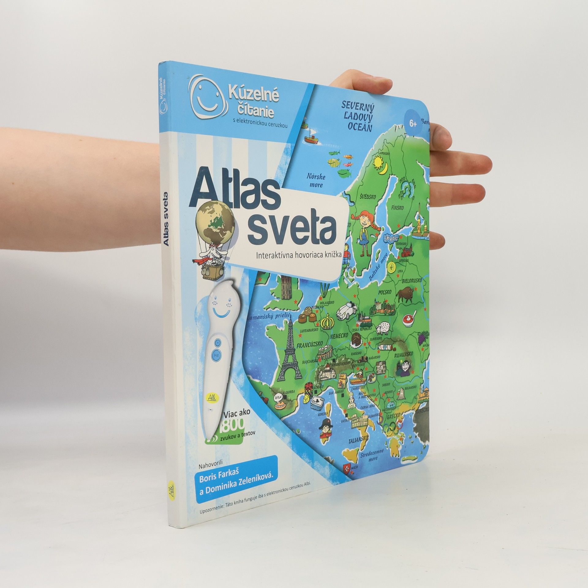 Auteurscollectief Atlas sveta : interaktívna hovoriaca knižka