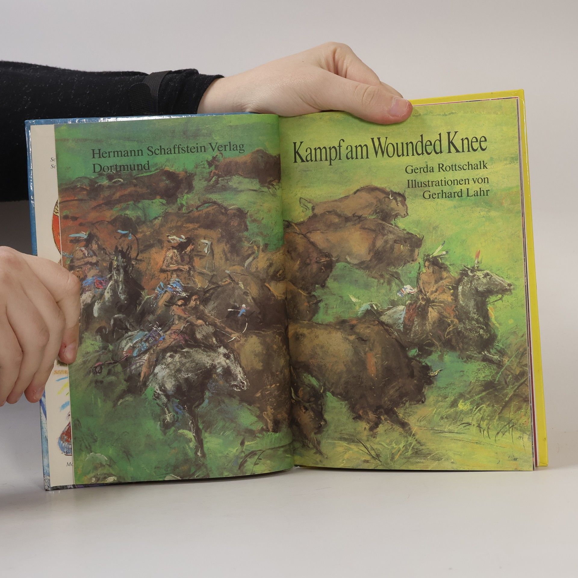 Gerhard Lahr Kampf am Wounded Knee