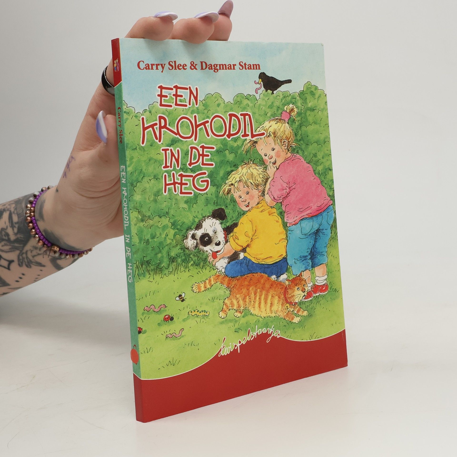 Dagmar Stam Een krokodil in de heg