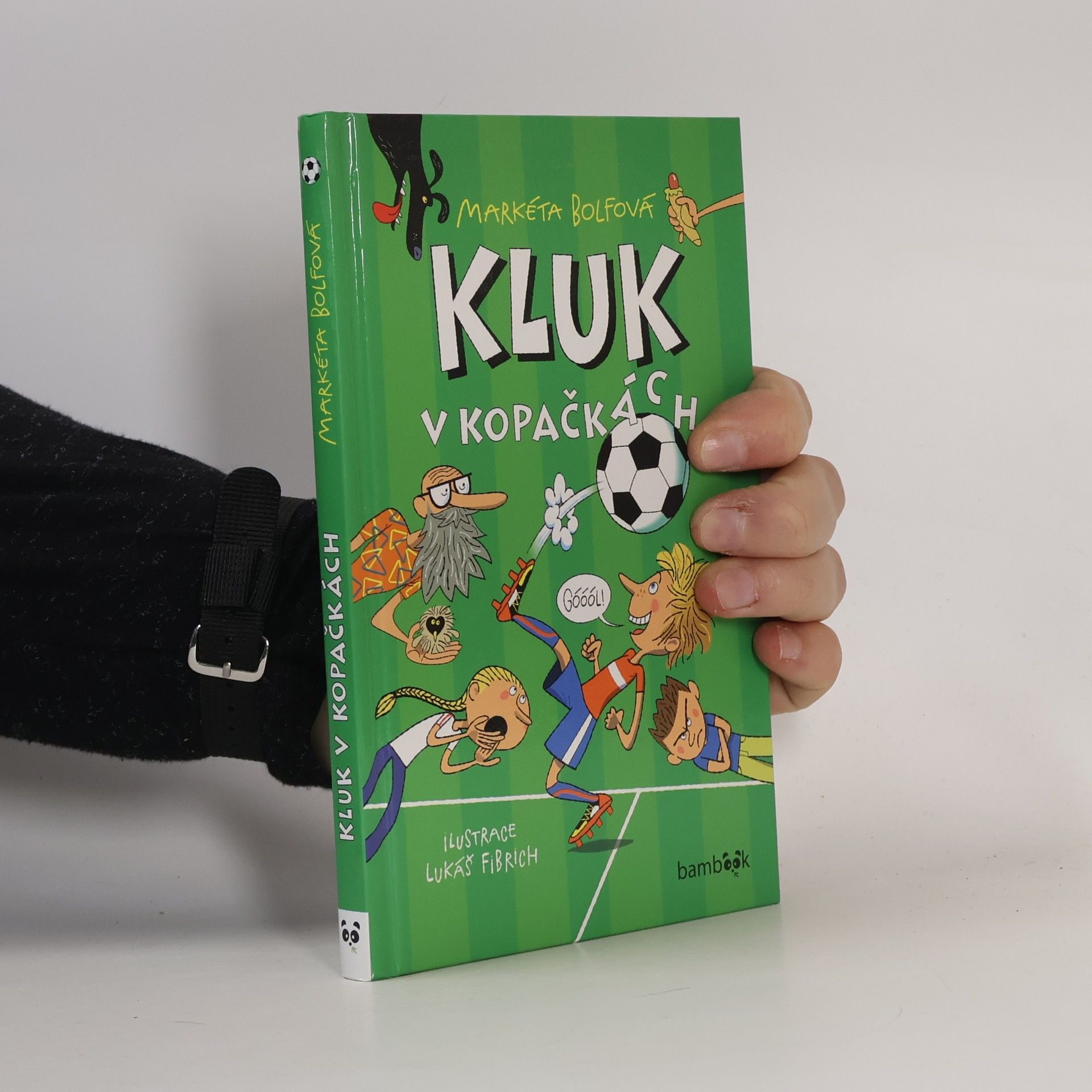 Markéta Bolfová Kluk v kopačkách