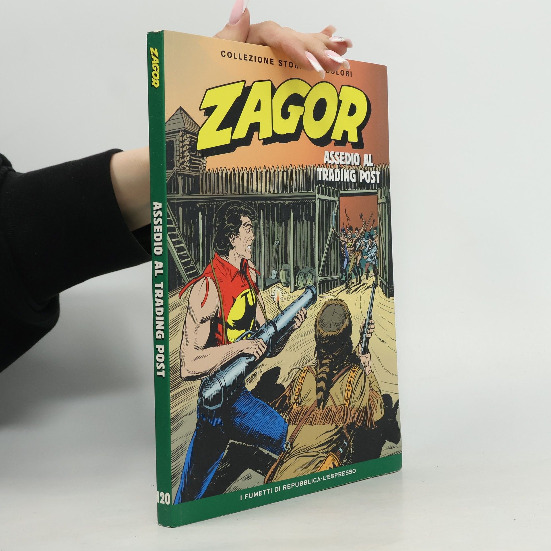 Various authors Zagor 120. Assedio al trading post