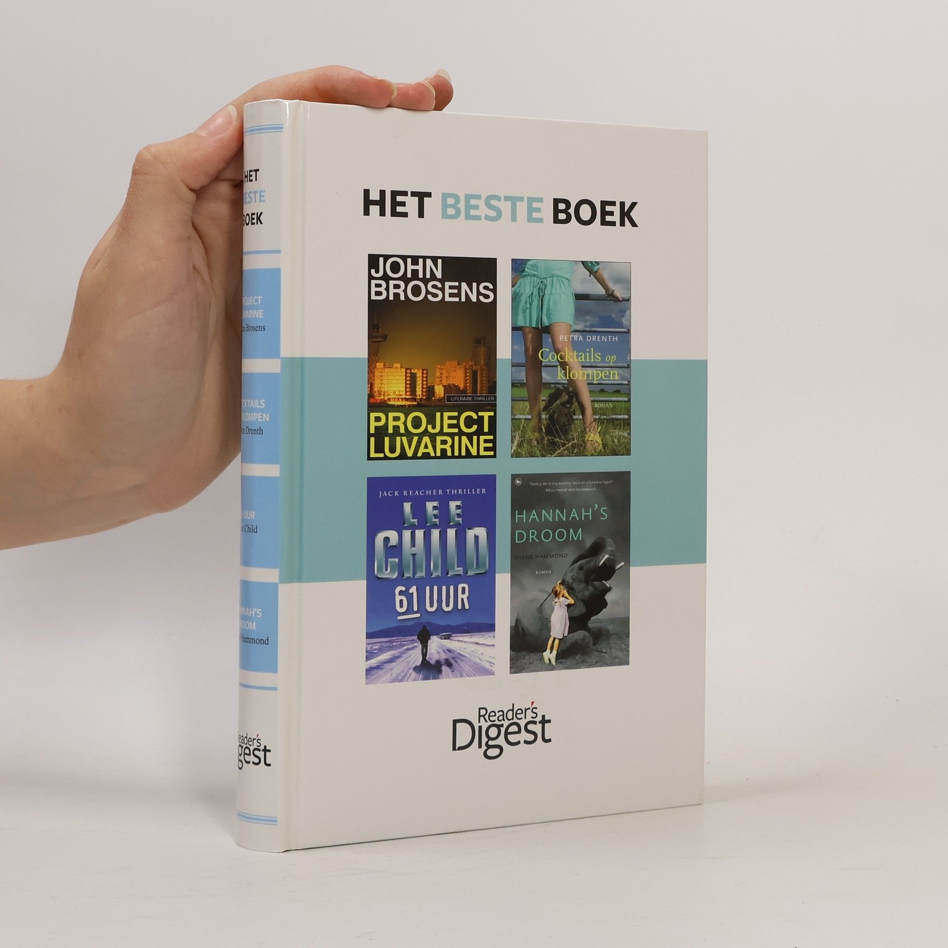 Het beste boek. Project Luvarine. Cocktails op Klompen. 61 Uur. Hannah's droom